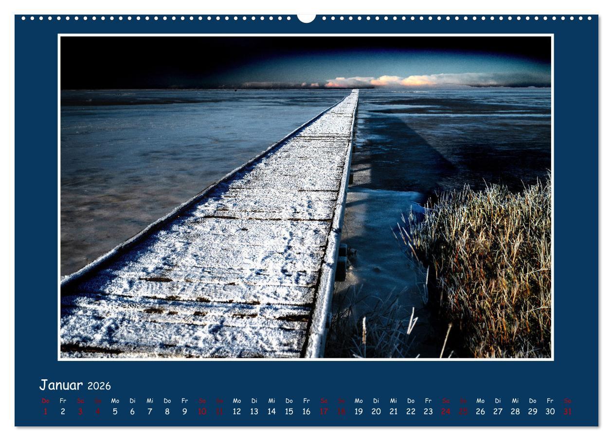 Beispielinhalt (Bild) Maritime Momente (Wandkalender 2026 DIN A2 quer), CALVENDO Monatskalender
