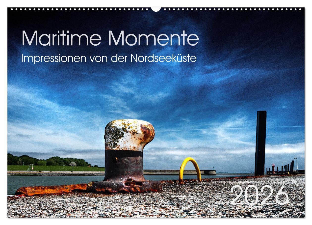 Vorderes Coverbild Maritime Momente (Wandkalender 2026 DIN A2 quer), CALVENDO Monatskalender