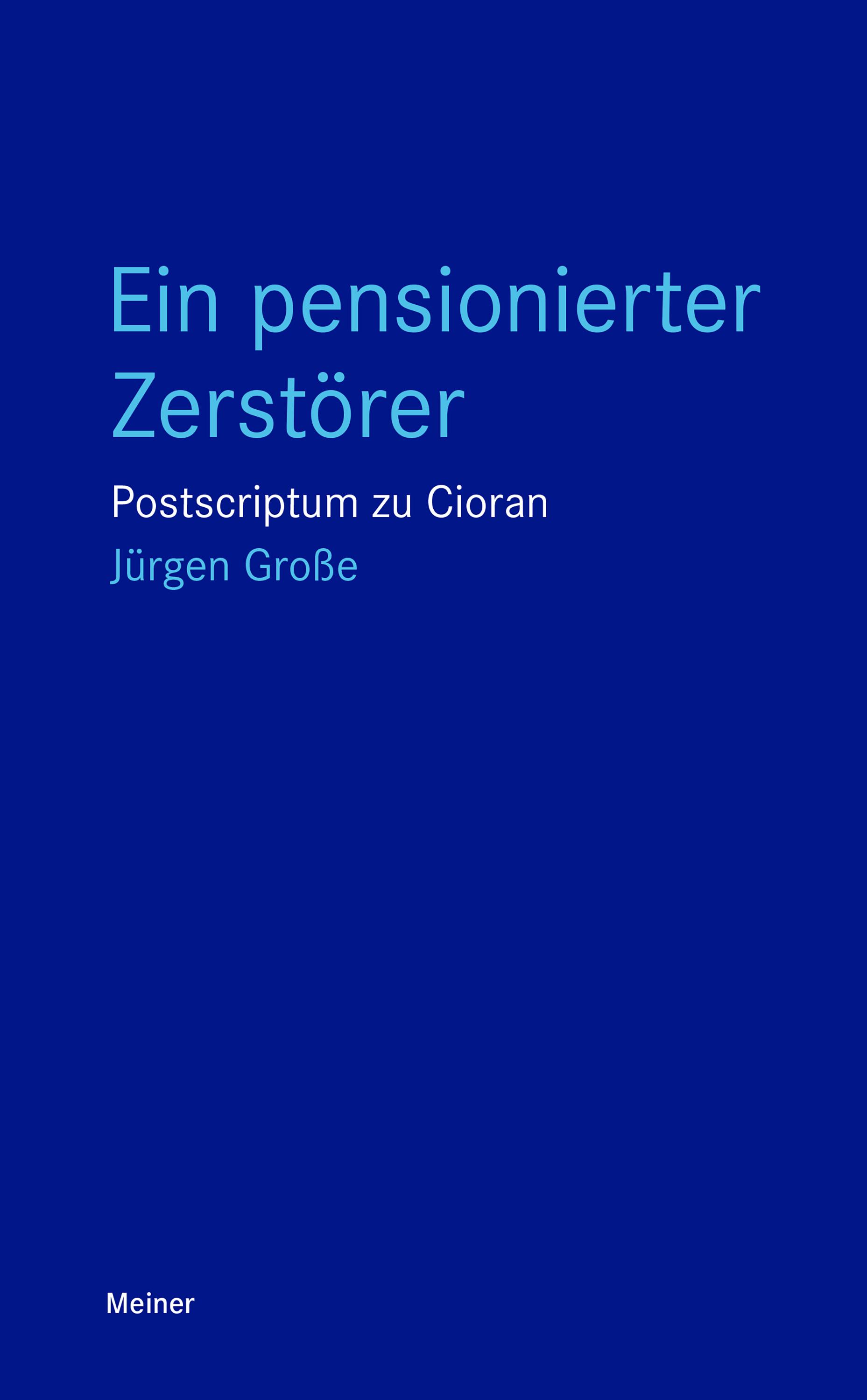 Vorderes Coverbild Ein pensionierter Zerstörer