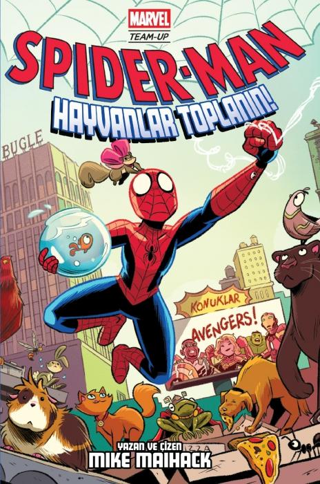 Vorderes Coverbild Spider-Man - Hayvanlar Toplanin