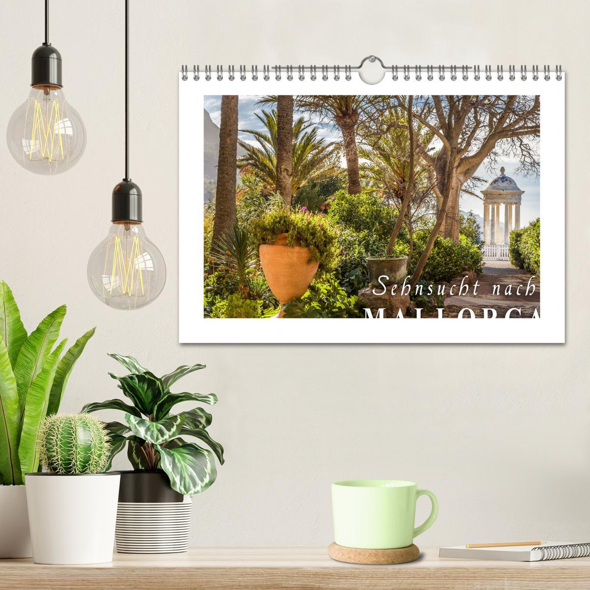 Beispielinhalt (Bild) Sehnsucht nach Mallorca (Wandkalender 2026 DIN A4 quer), CALVENDO Monatskalender