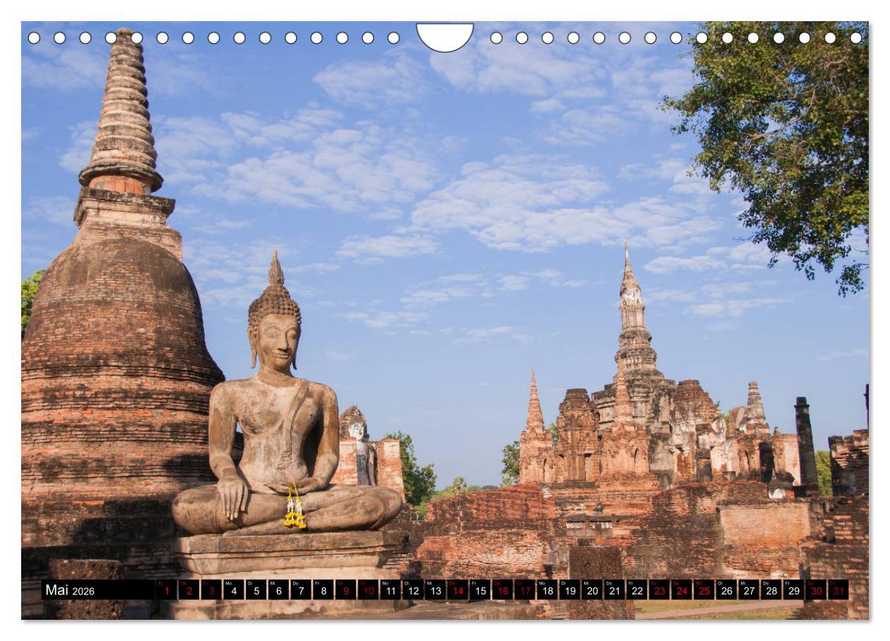 Beispielinhalt (Bild) Thailand abseits der Strände (Wandkalender 2026 DIN A4 quer), CALVENDO Monatskalender