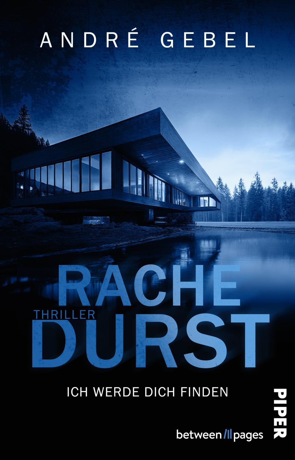 Vorderes Coverbild Rachedurst - Ich werde dich finden