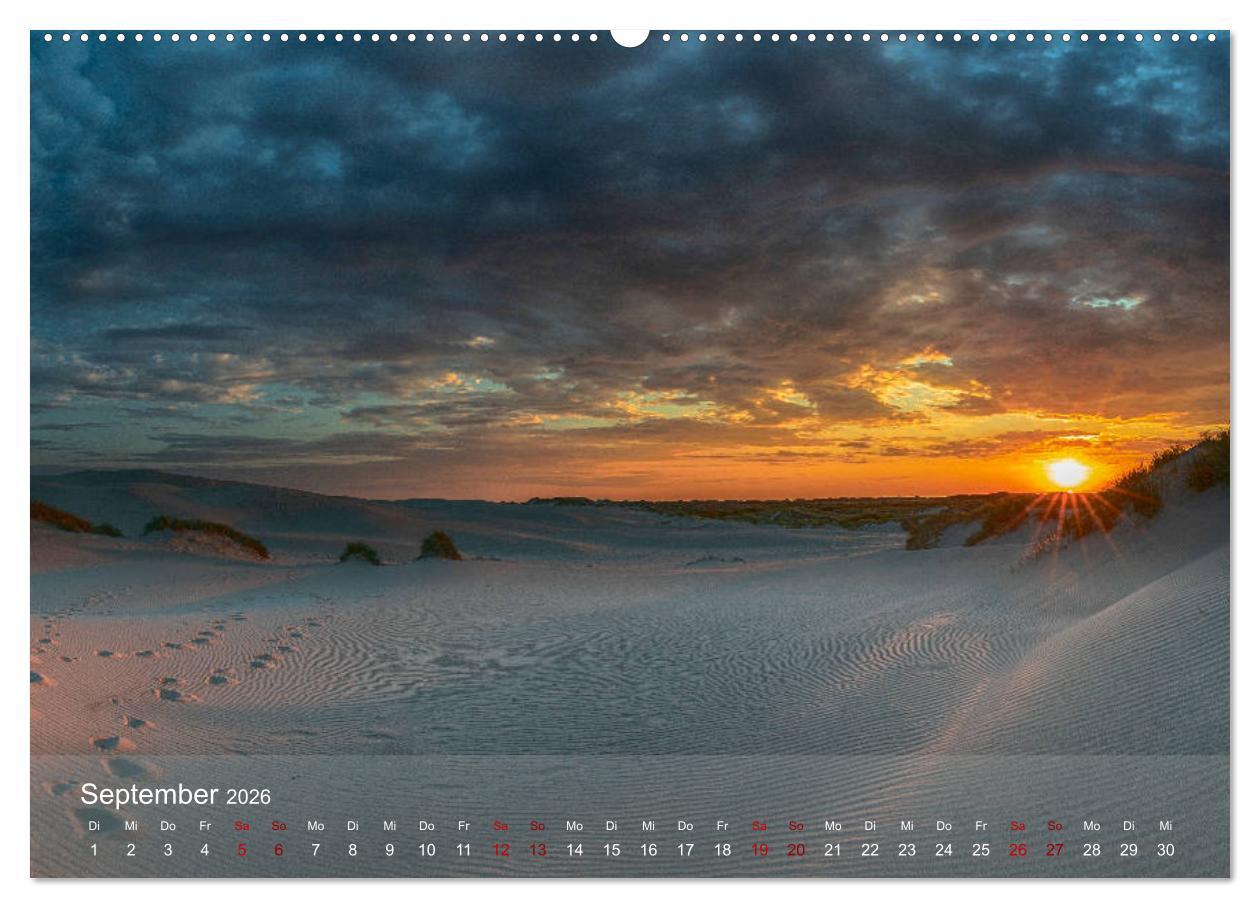 Beispielinhalt (Bild) Sommer in Nordjütland (Wandkalender 2026 DIN A2 quer), CALVENDO Monatskalender