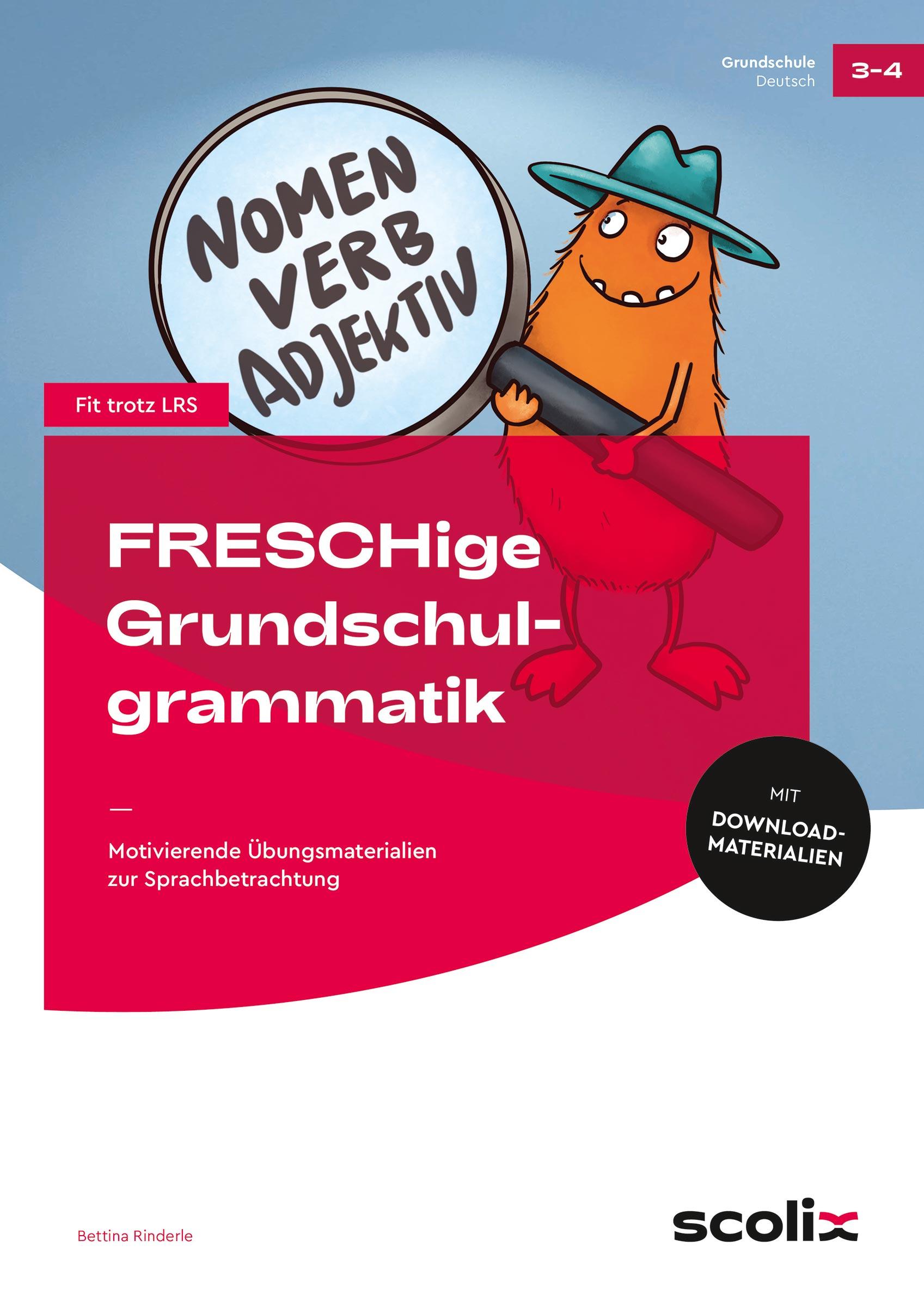 Vorderes Coverbild FRESCHige Grundschulgrammatik