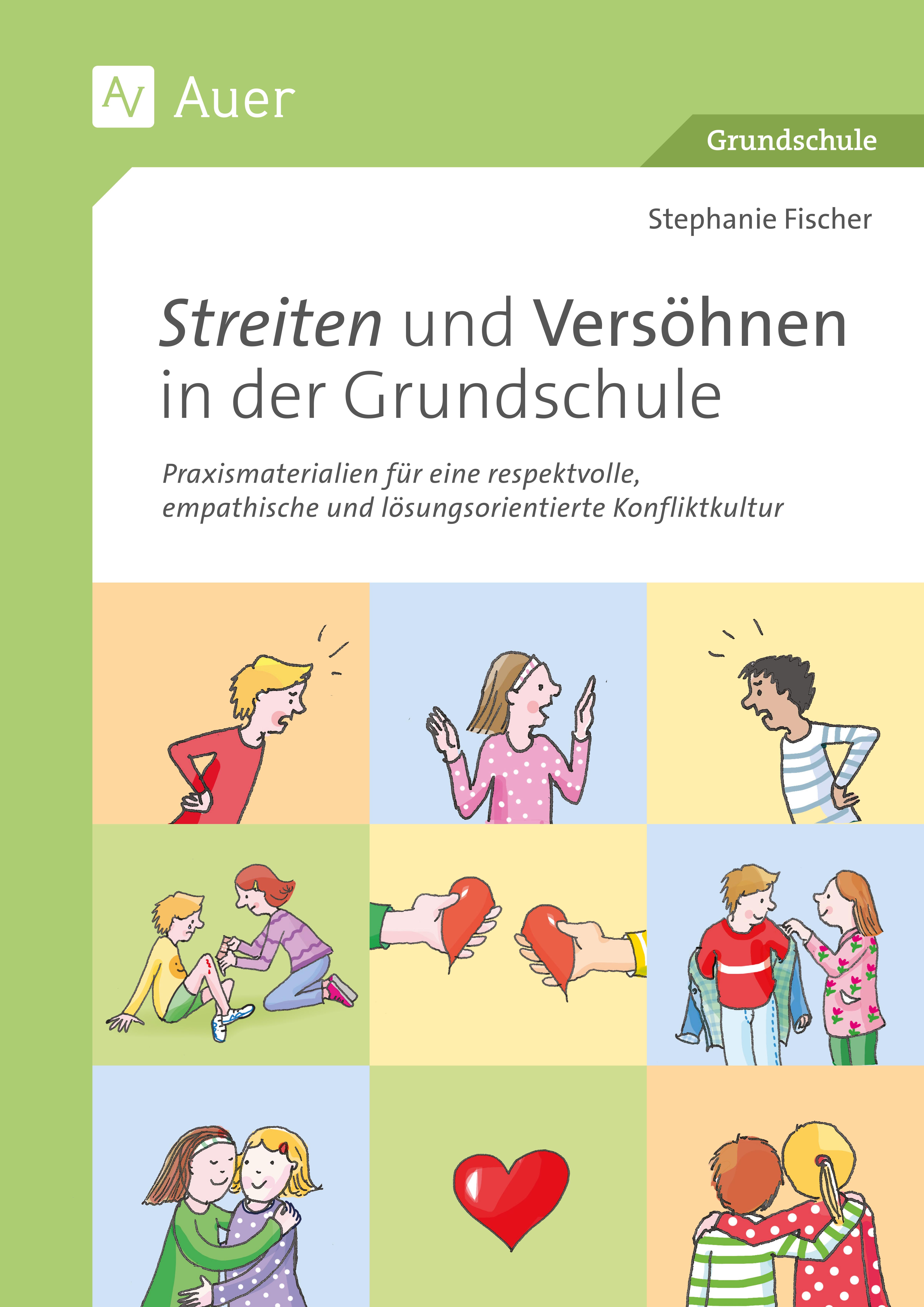 Vorderes Coverbild Streiten und Versöhnen in der Grundschule