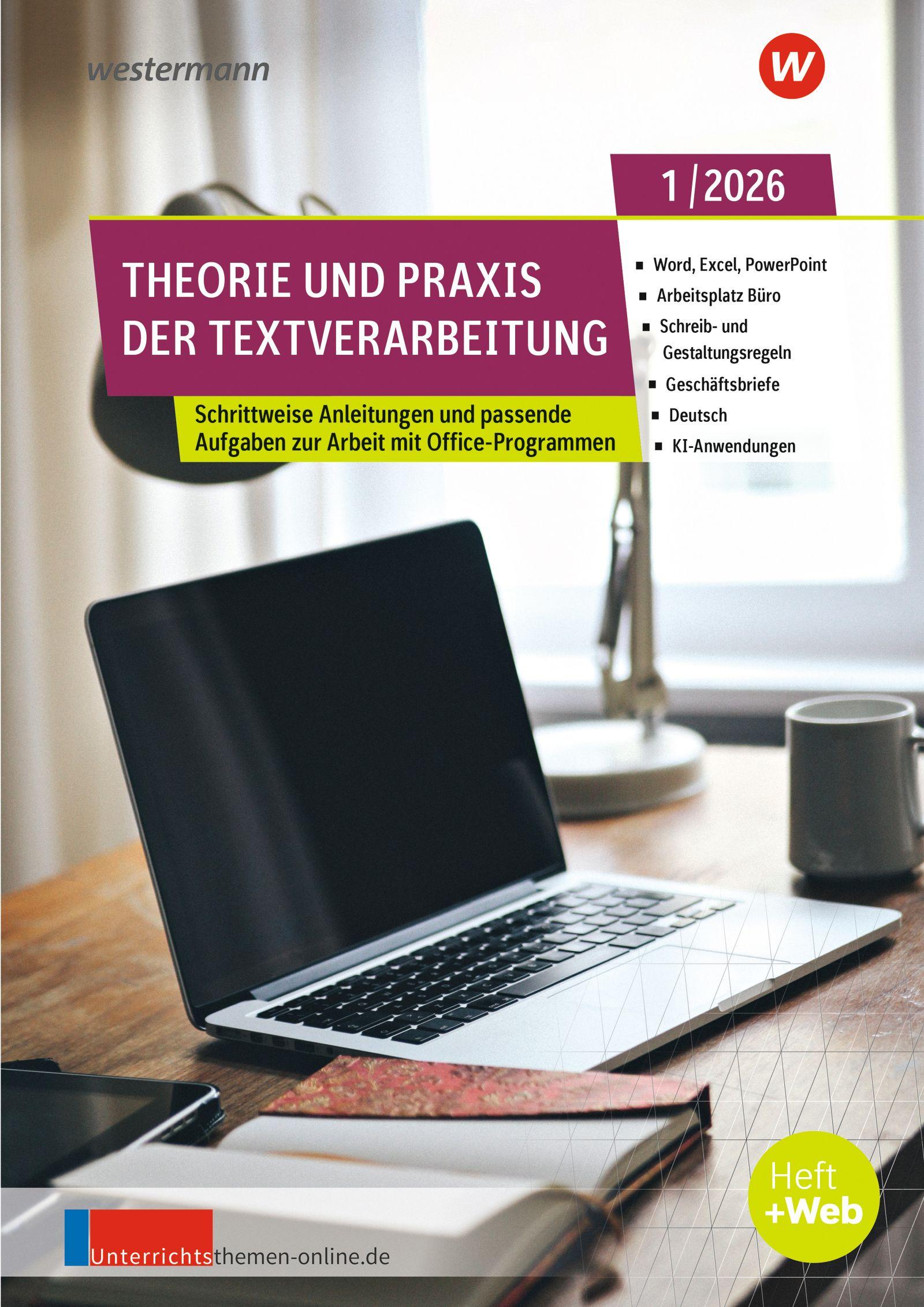 Vorderes Coverbild Theorie und Praxis der Textverarbeitung. Ausgabe 1/2026