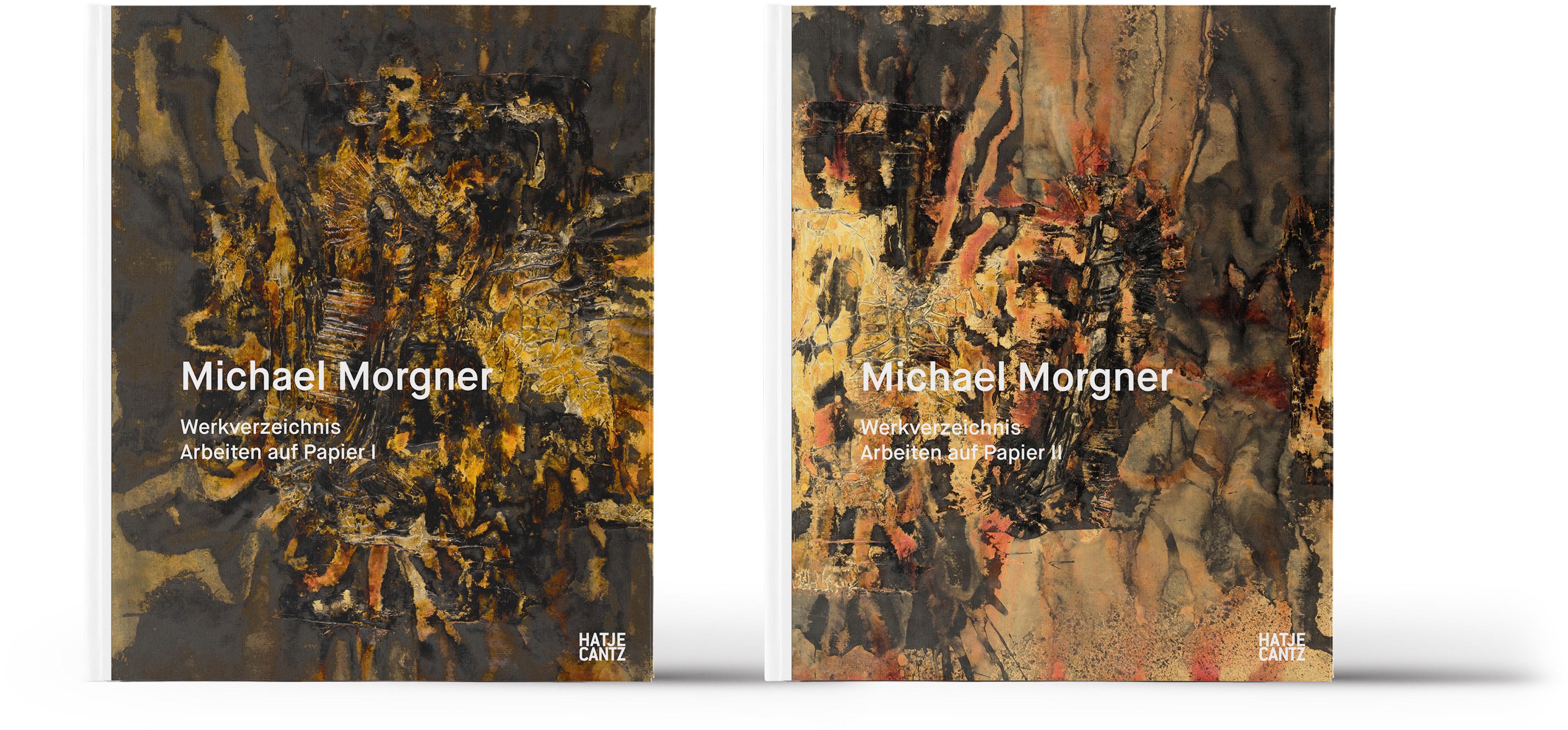 Vorderes Coverbild Michael Morgner. Werkverzeichnis