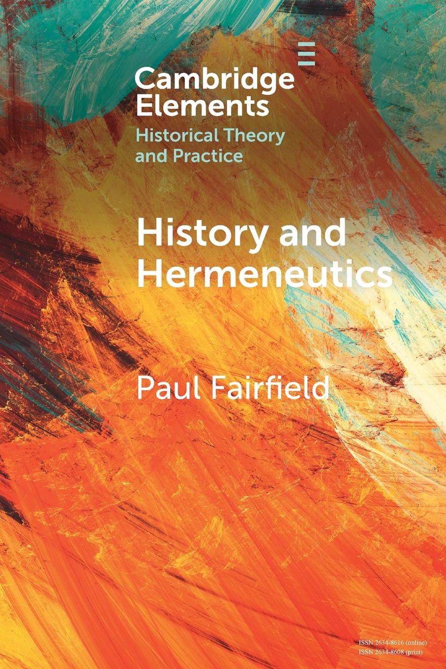 Vorderes Coverbild History and Hermeneutics