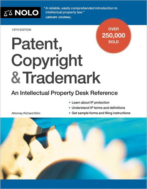 Vorderes Coverbild Patent, Copyright & Trademark