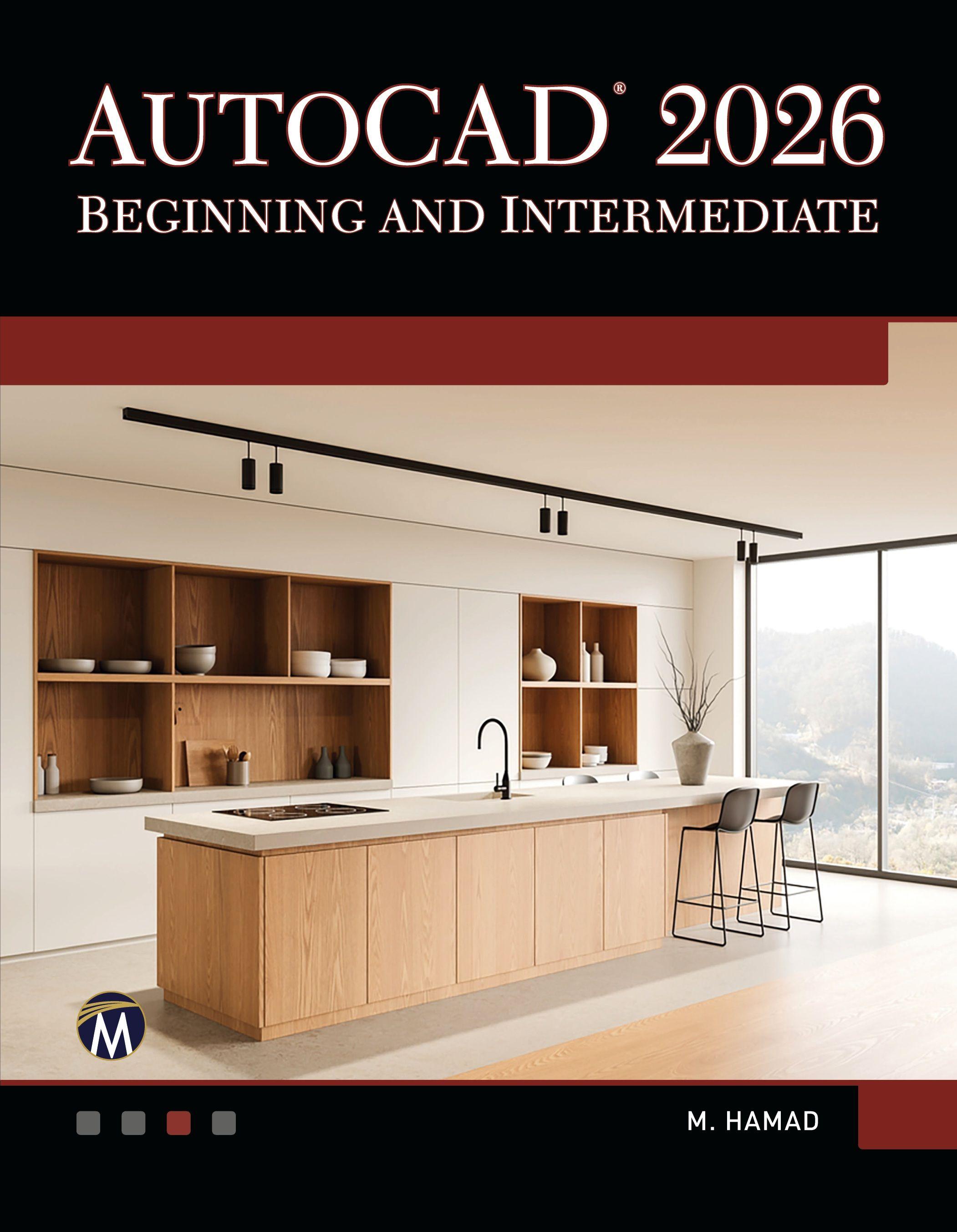 Vorderes Coverbild AutoCAD 2026 Beginning and Intermediate