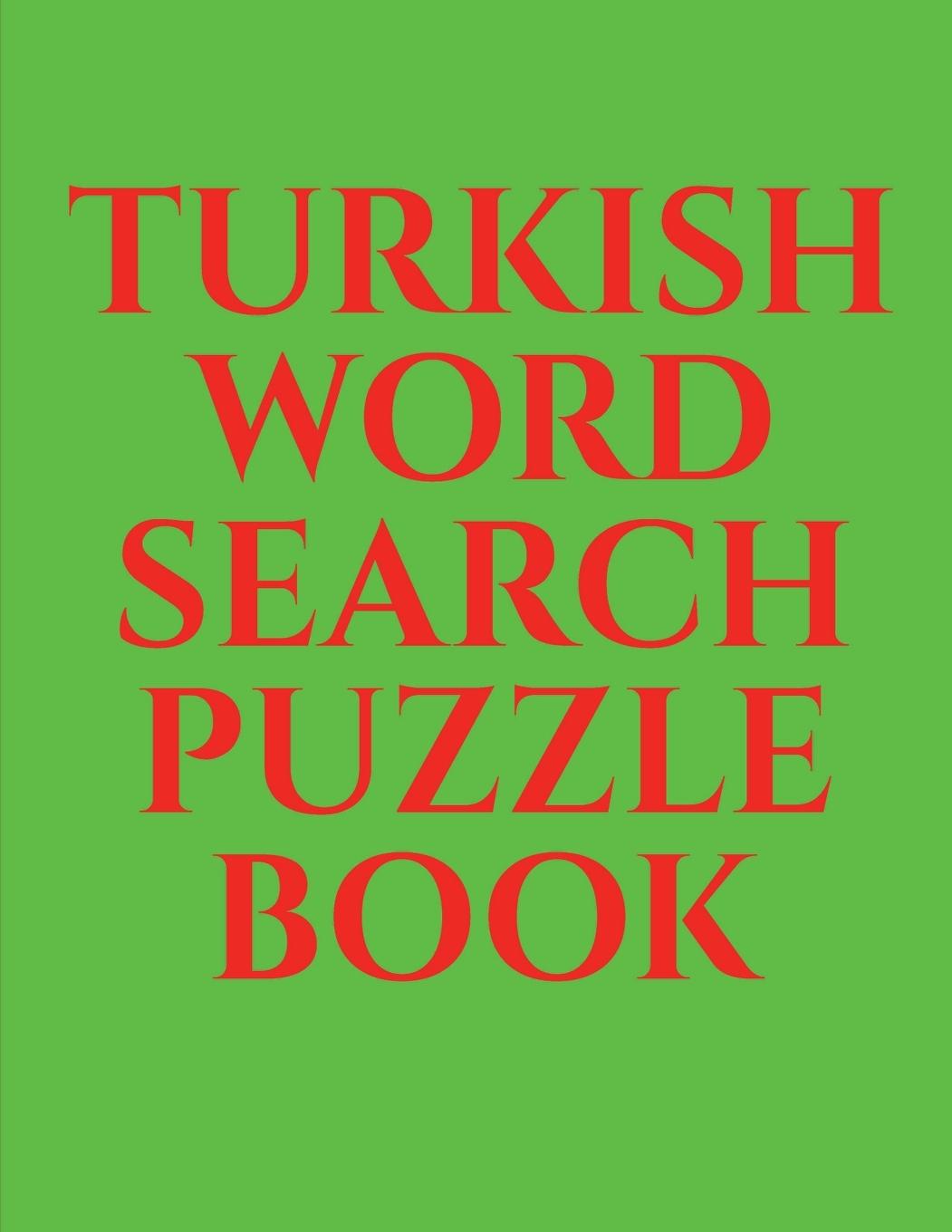 Vorderes Coverbild Turkish Word Search Puzzle Book