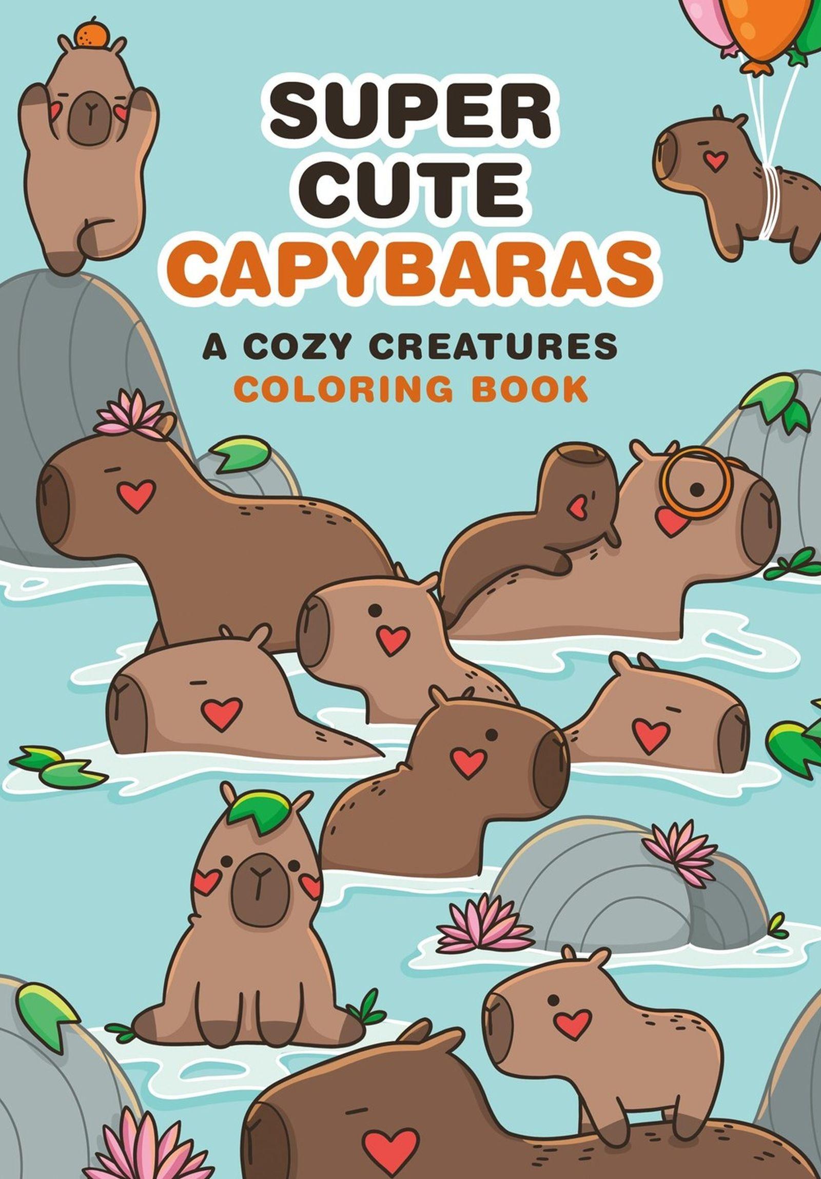 Vorderes Coverbild Super-Cute Capybaras