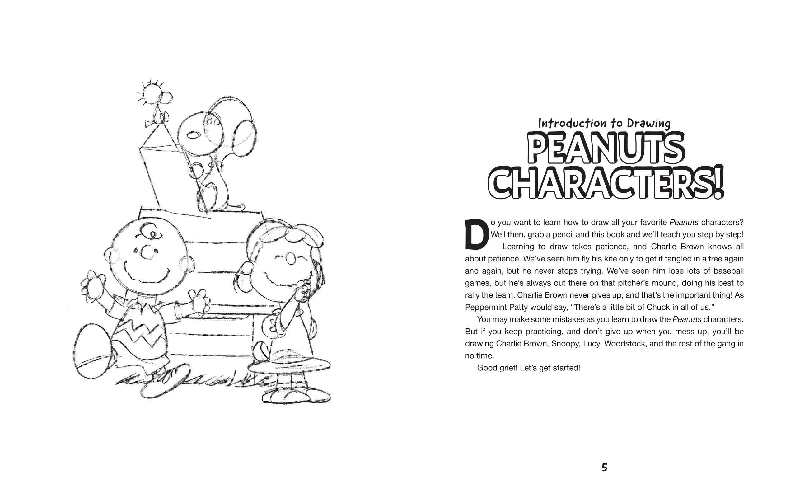 Beispielinhalt (Bild) How to Draw Peanuts for Kids