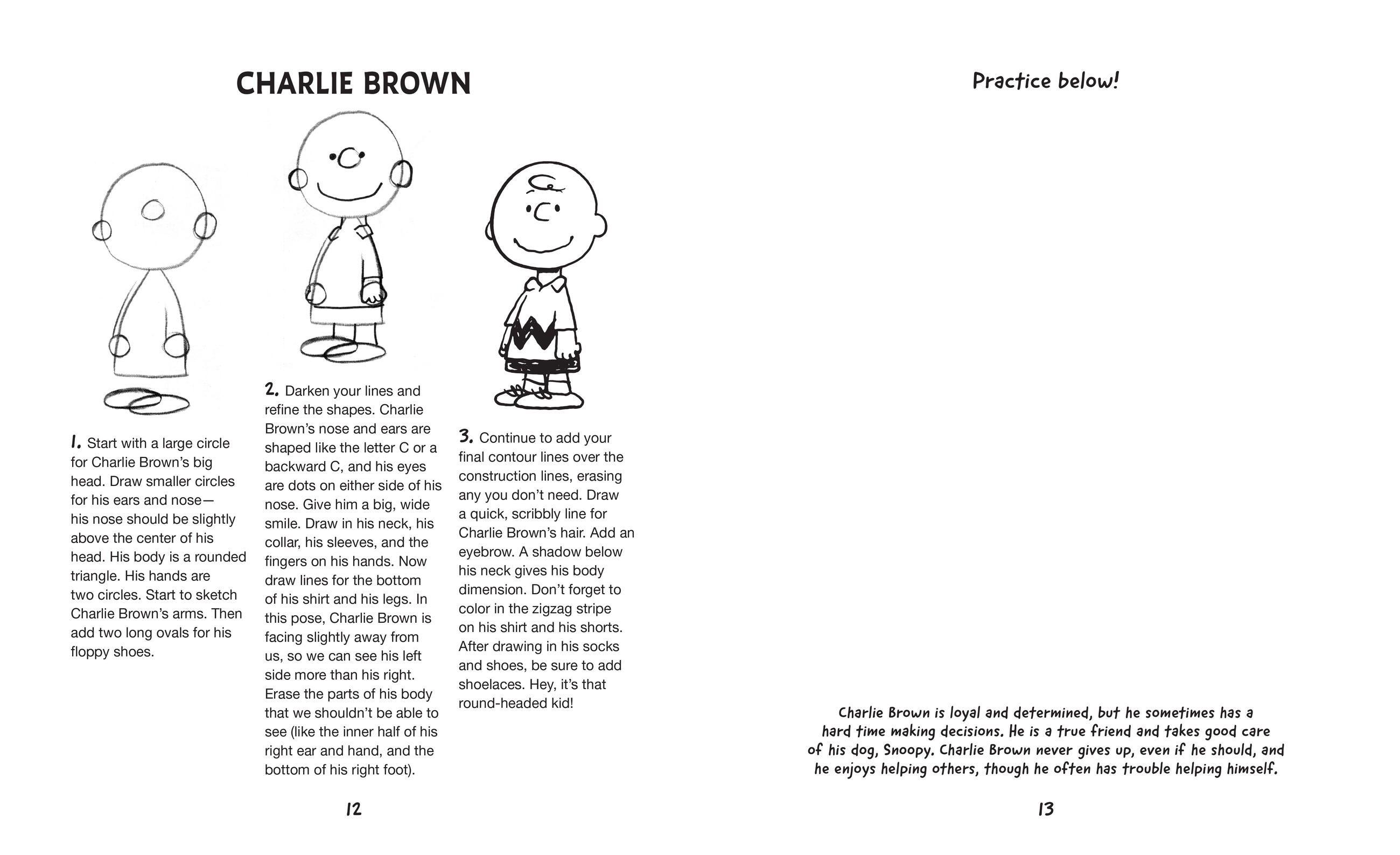 Beispielinhalt (Bild) How to Draw Peanuts for Kids