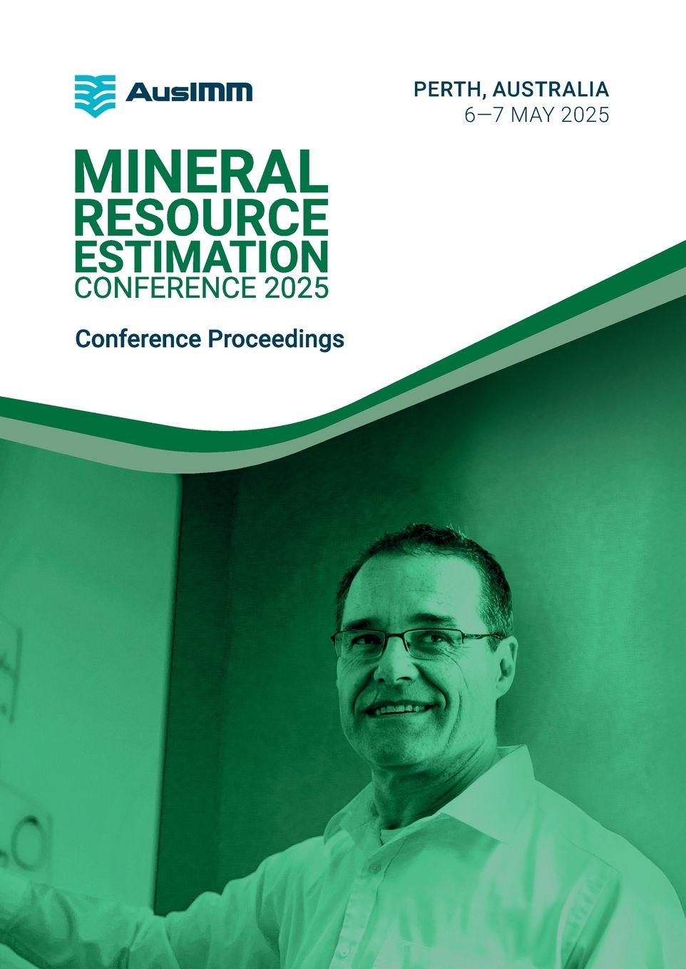 Vorderes Coverbild Mineral Resource Estimation Conference 2025 Proceedings
