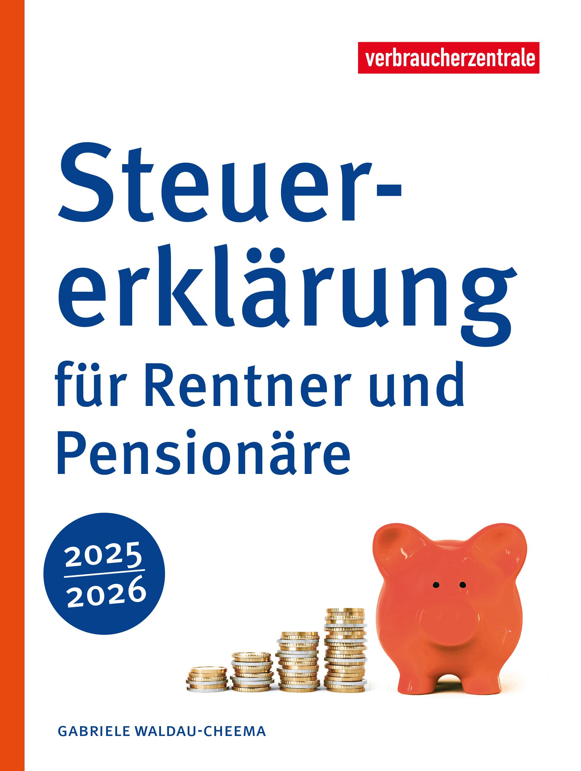 Vorderes Coverbild Steuererklärung für Rentner und Pensionäre 2025/2026