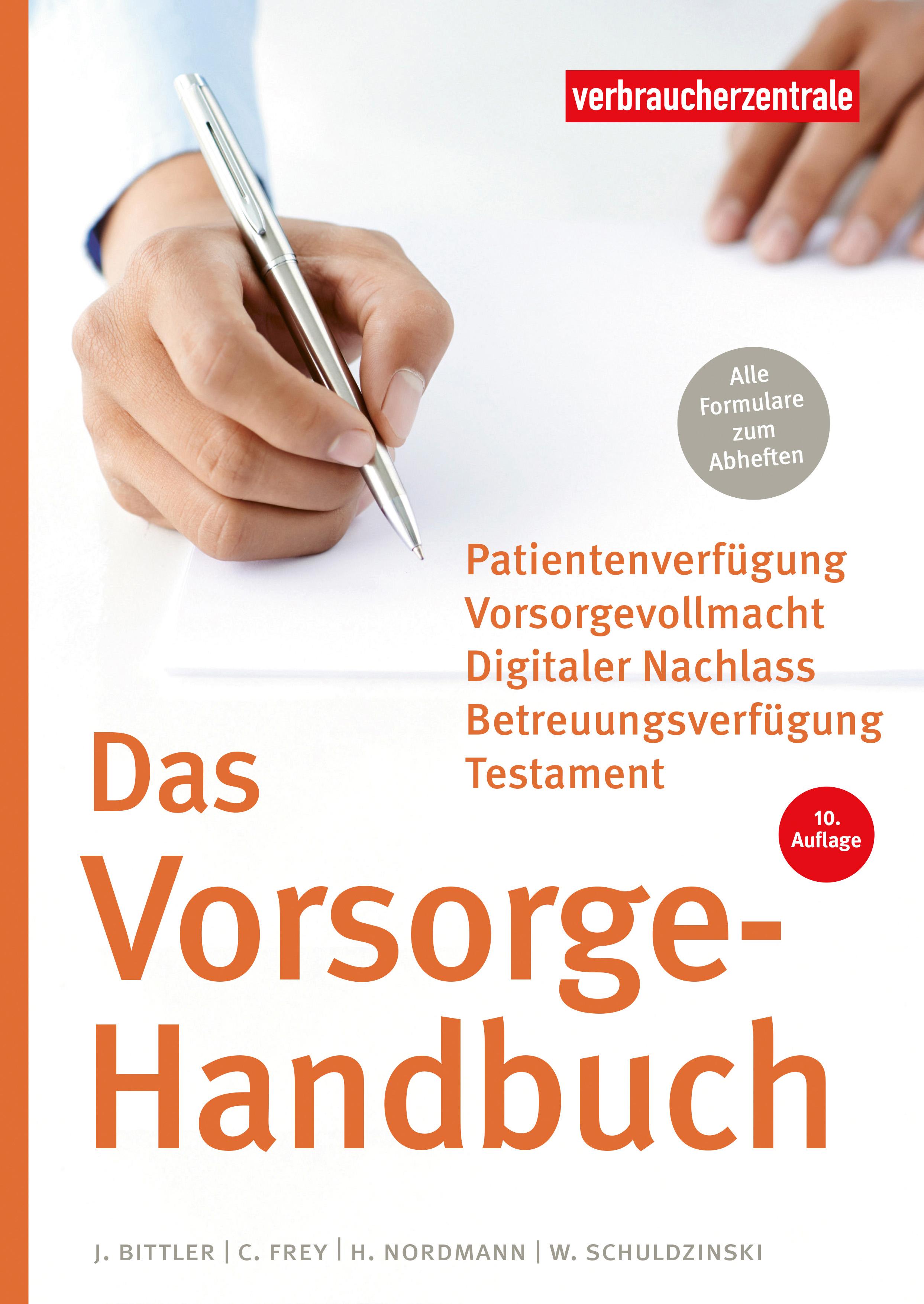 Vorderes Coverbild Das Vorsorge-Handbuch