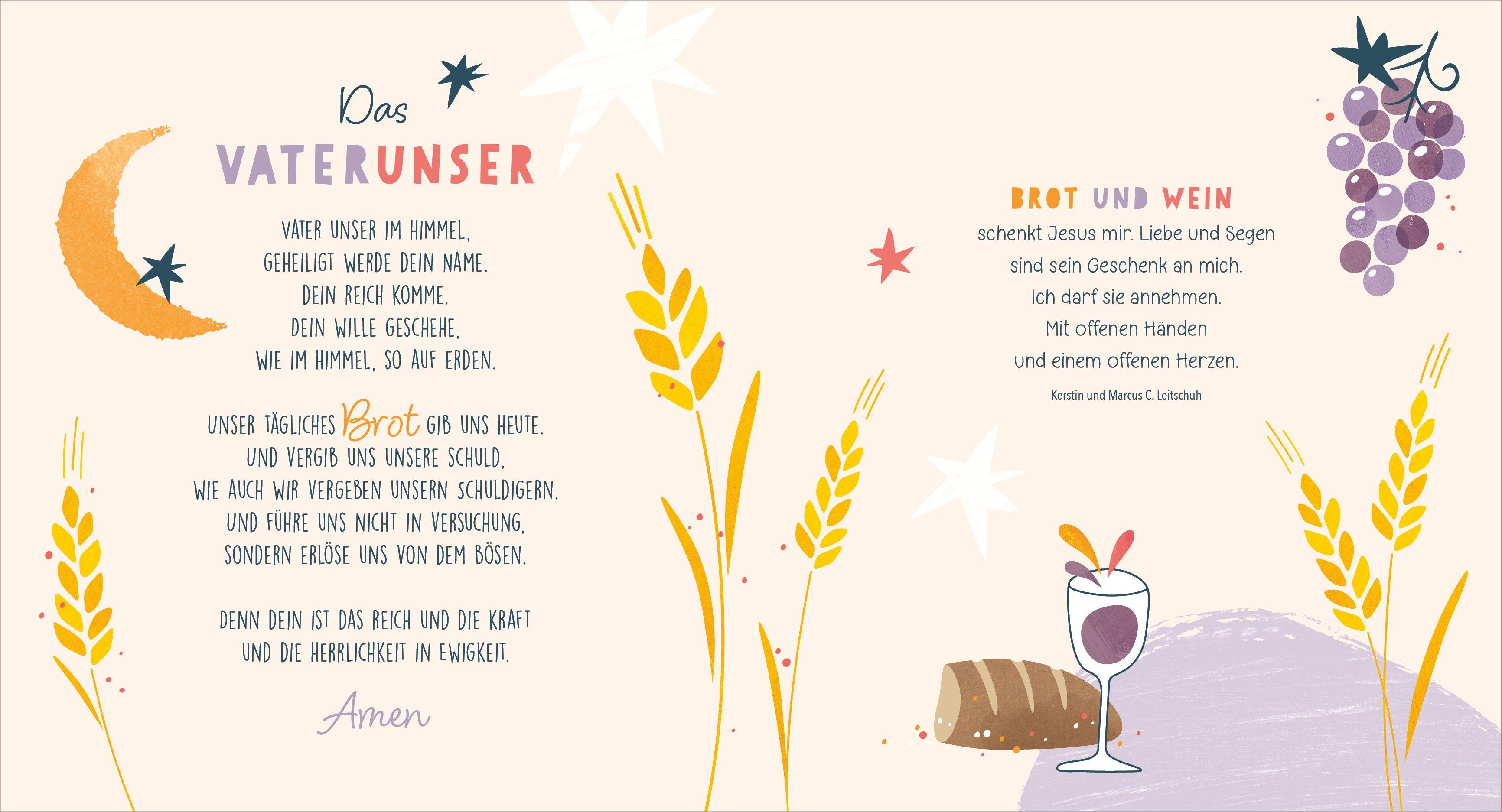 Beispielinhalt (Bild) Meine Erstkommunion Erinnerungsalbum Floral