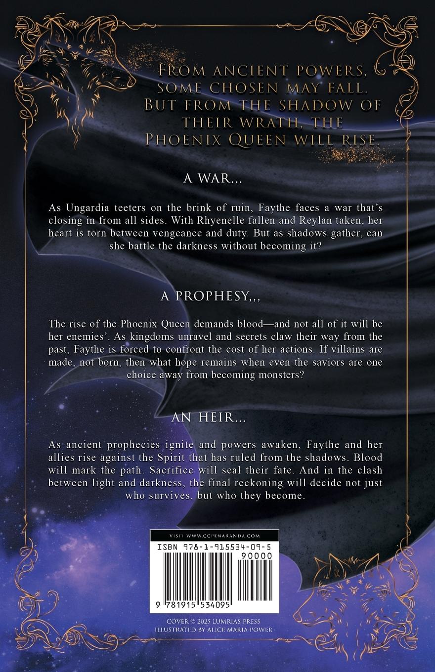 Rückseitencover A Flame of the Phoenix