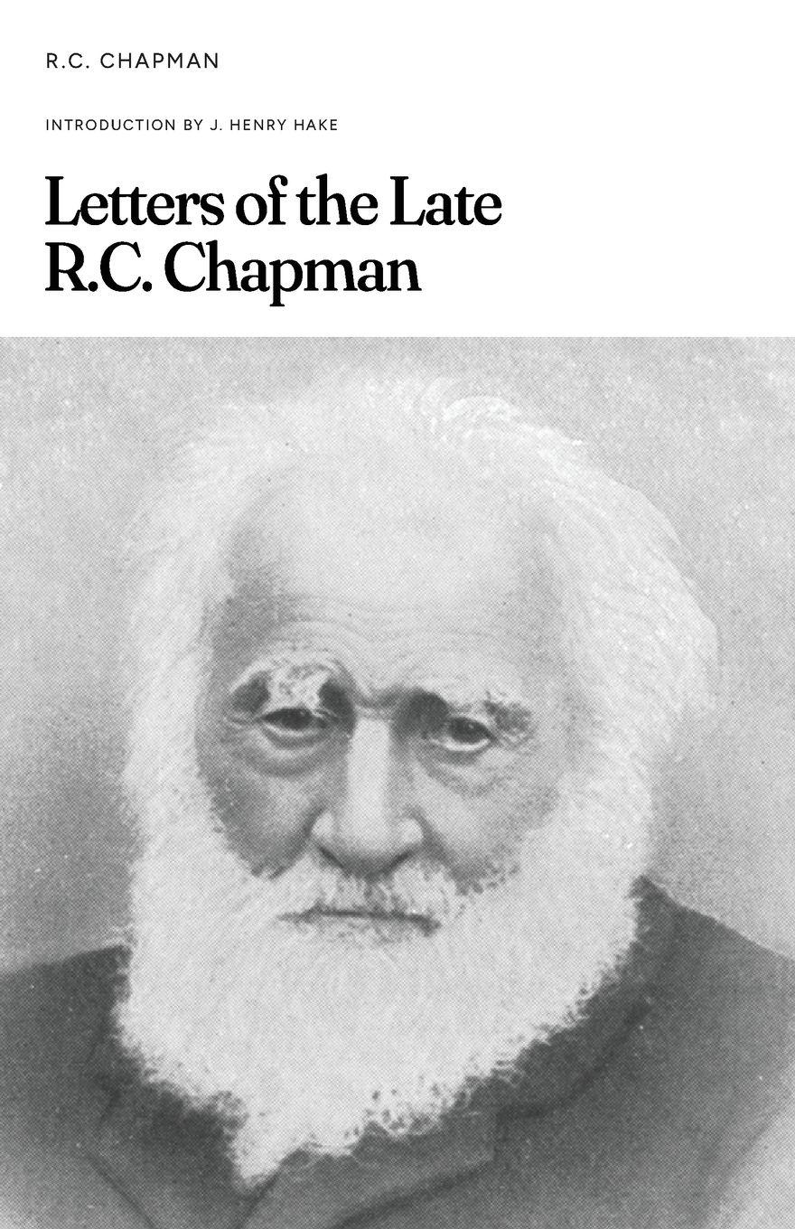 Vorderes Coverbild Letters of the Late R.C. Chapman