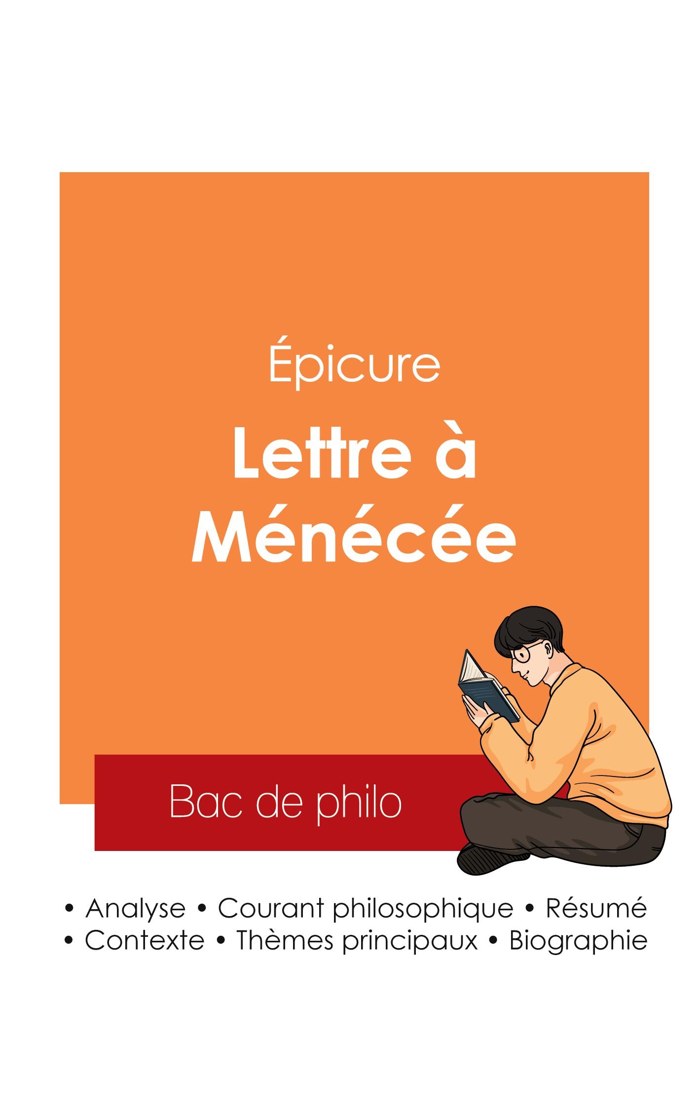 Vorderes Coverbild Réussir son Bac de philosophie 2025 : Analyse de la Lettre à Ménécée de Épicure