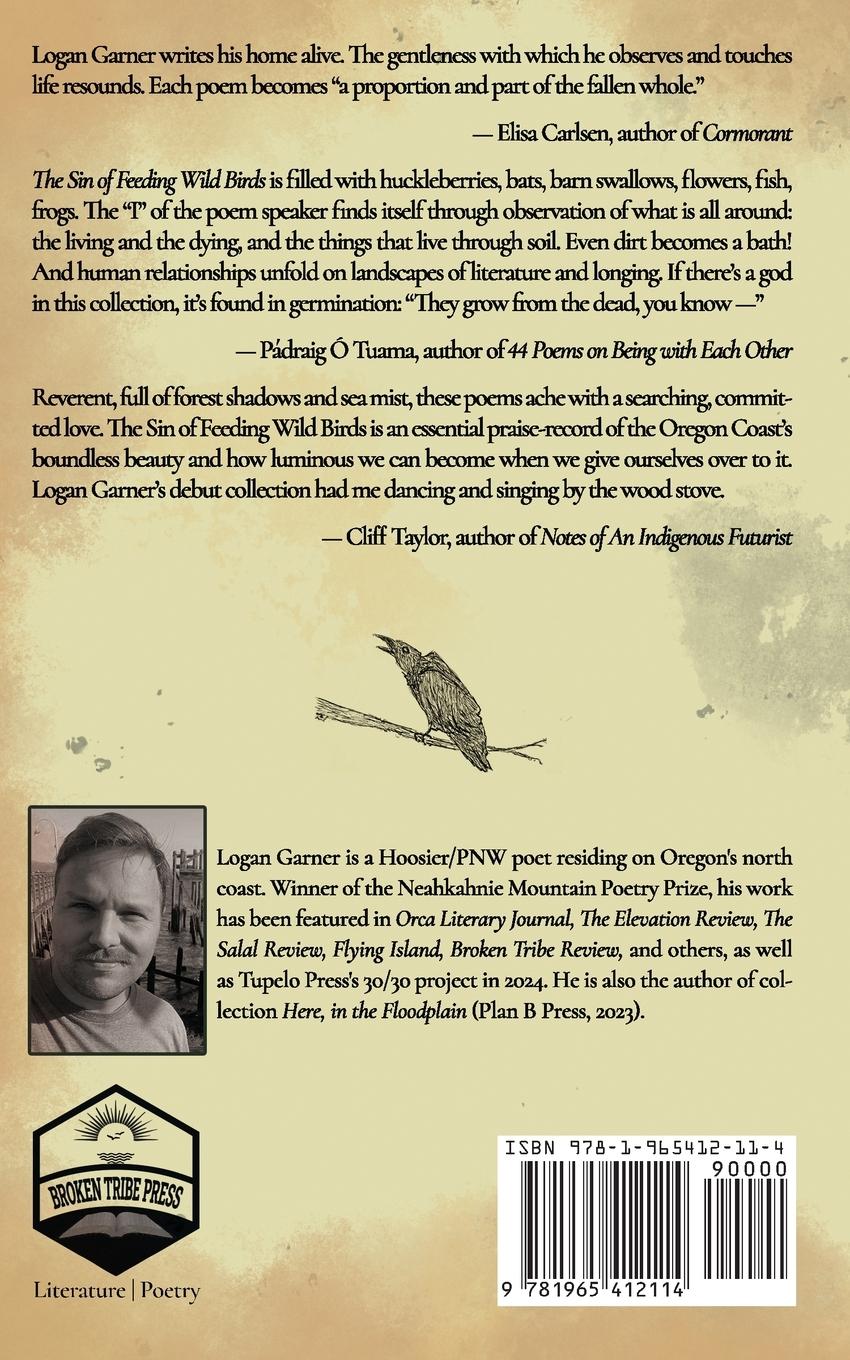 Rückseitencover The Sin of Feeding Wild Birds