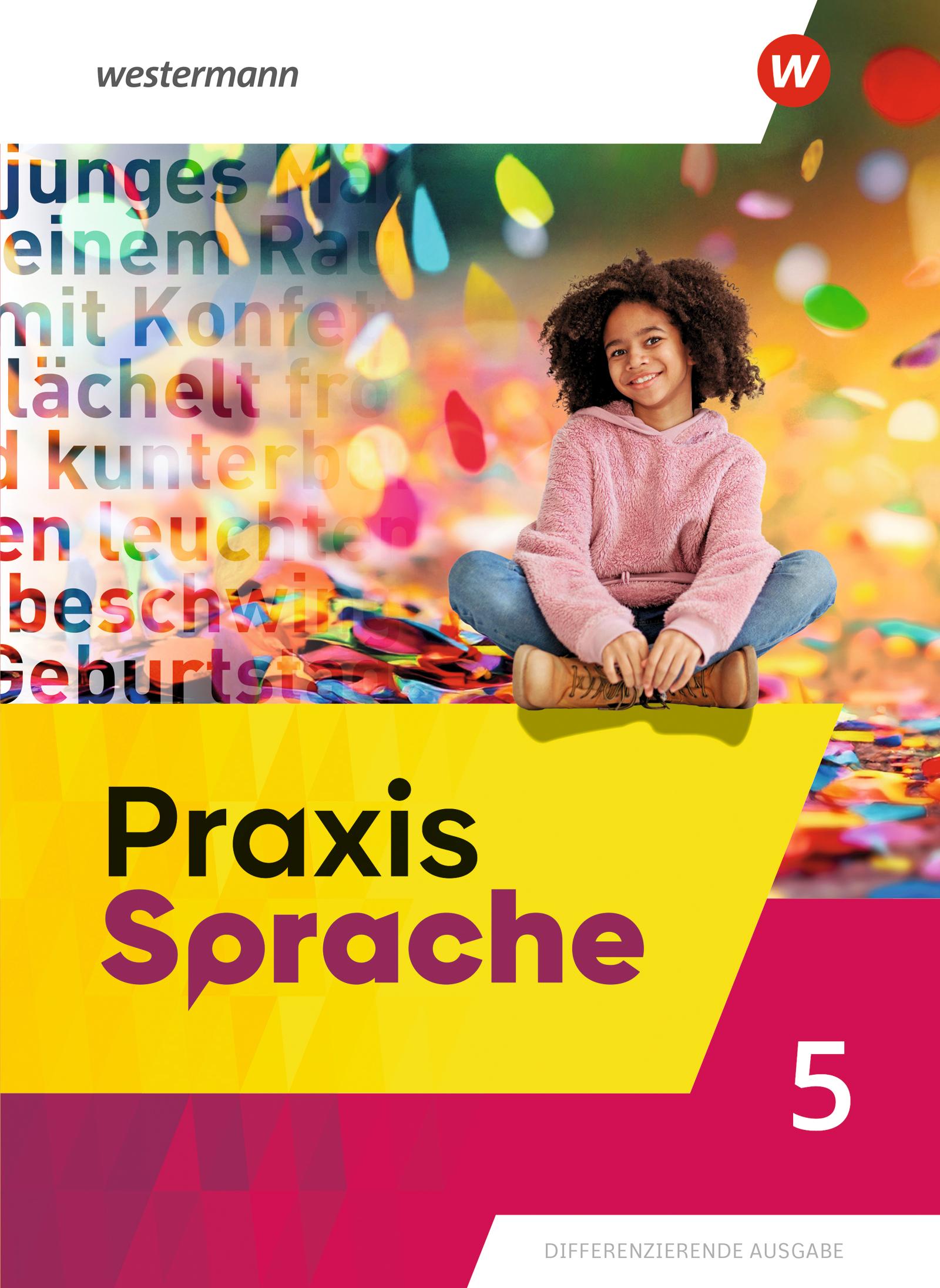 Vorderes Coverbild Praxis Sprache 5. Schulbuch.  Allgemeine Ausgabe