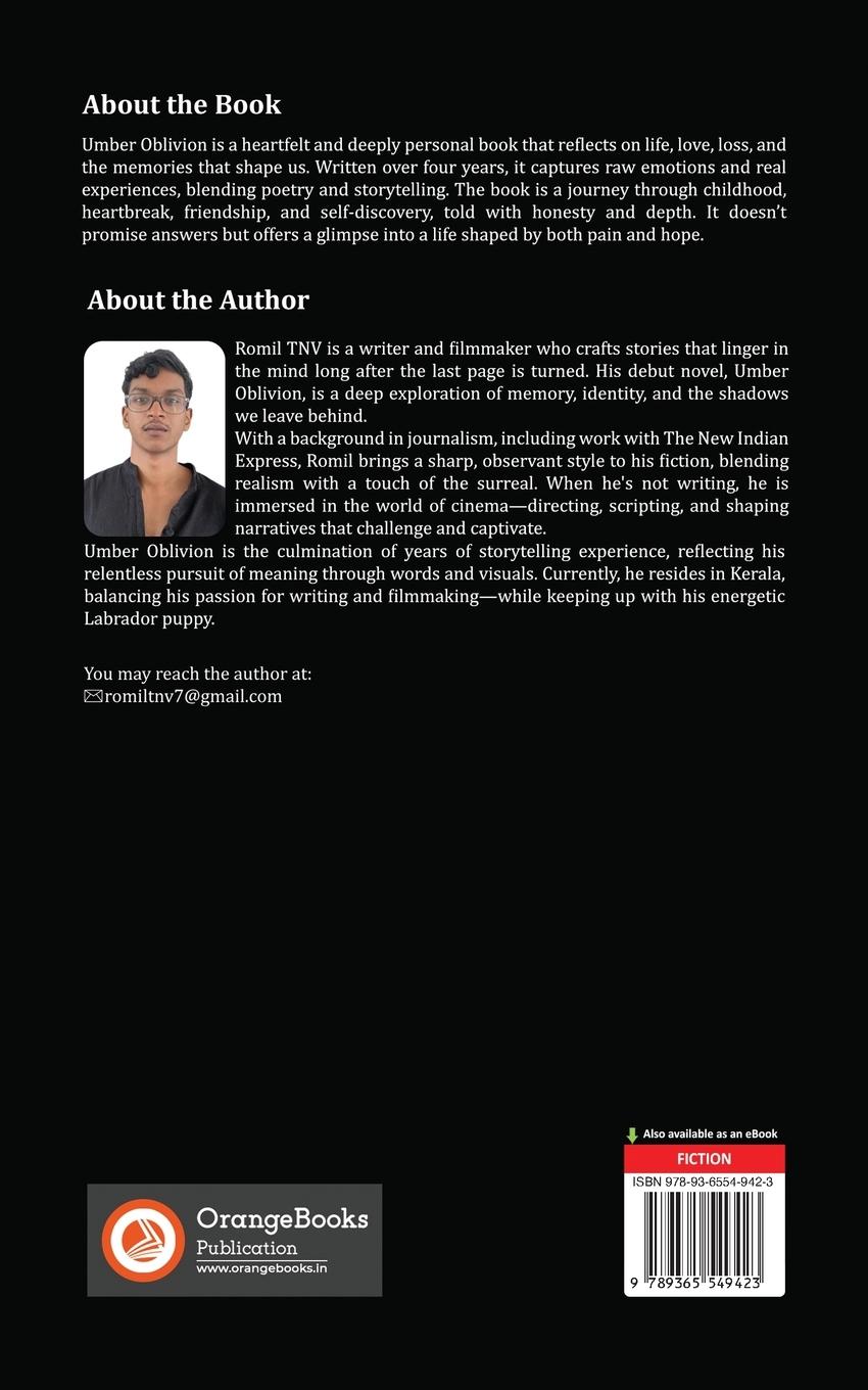 Rückseitencover Umber Oblivion