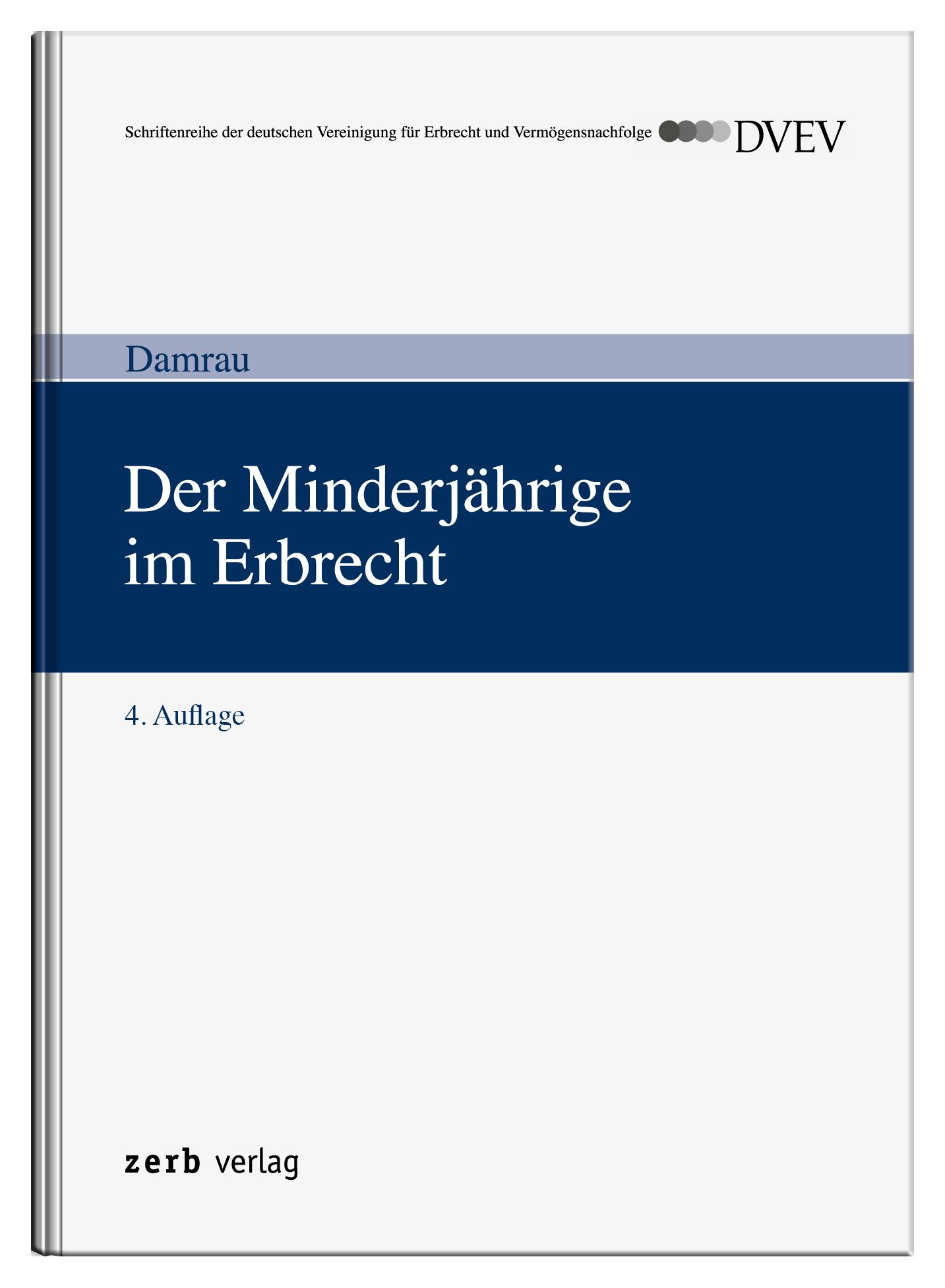 Vorderes Coverbild Der Minderjährige im Erbrecht