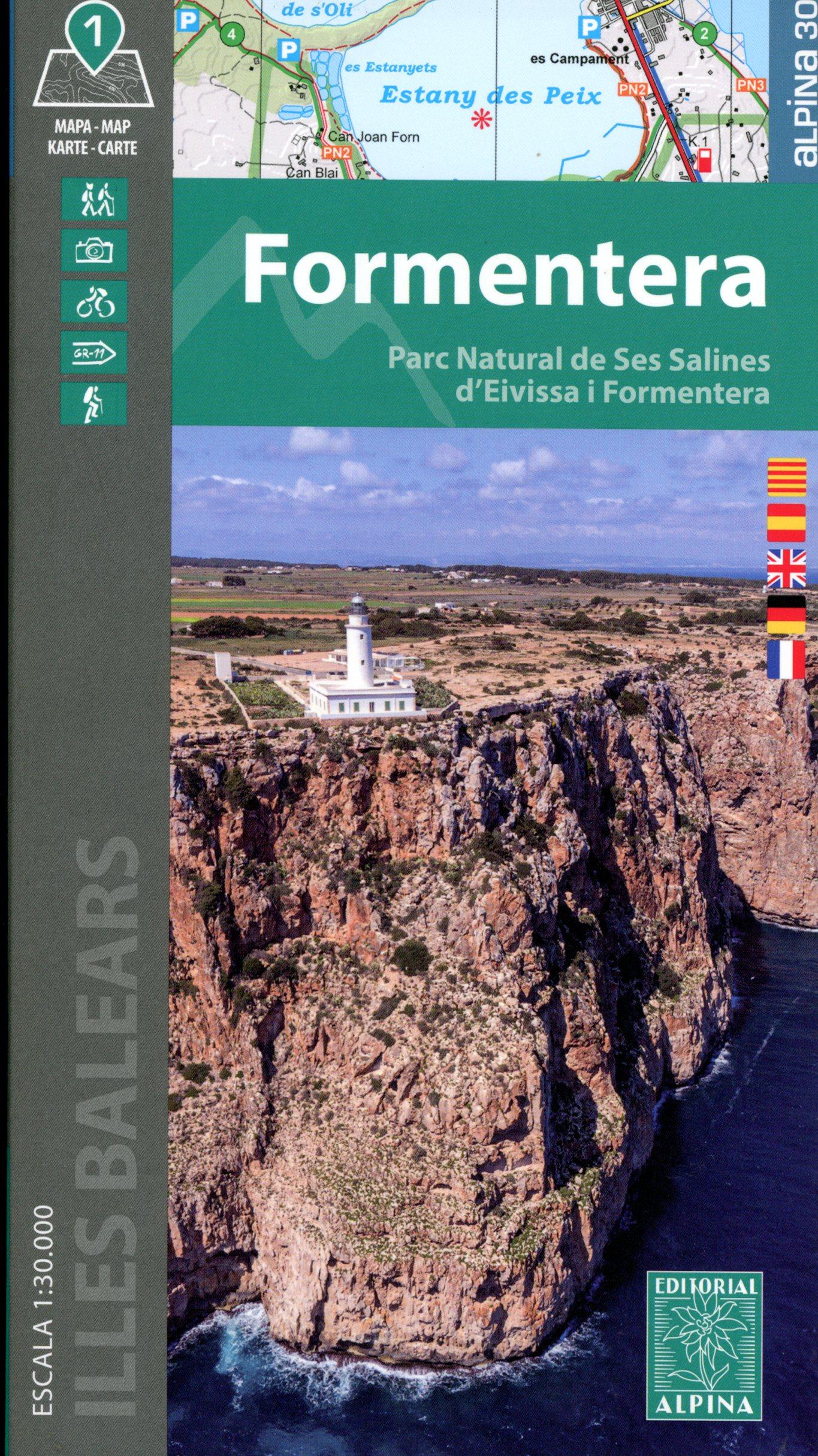 Vorderes Coverbild Formentera 1:30000