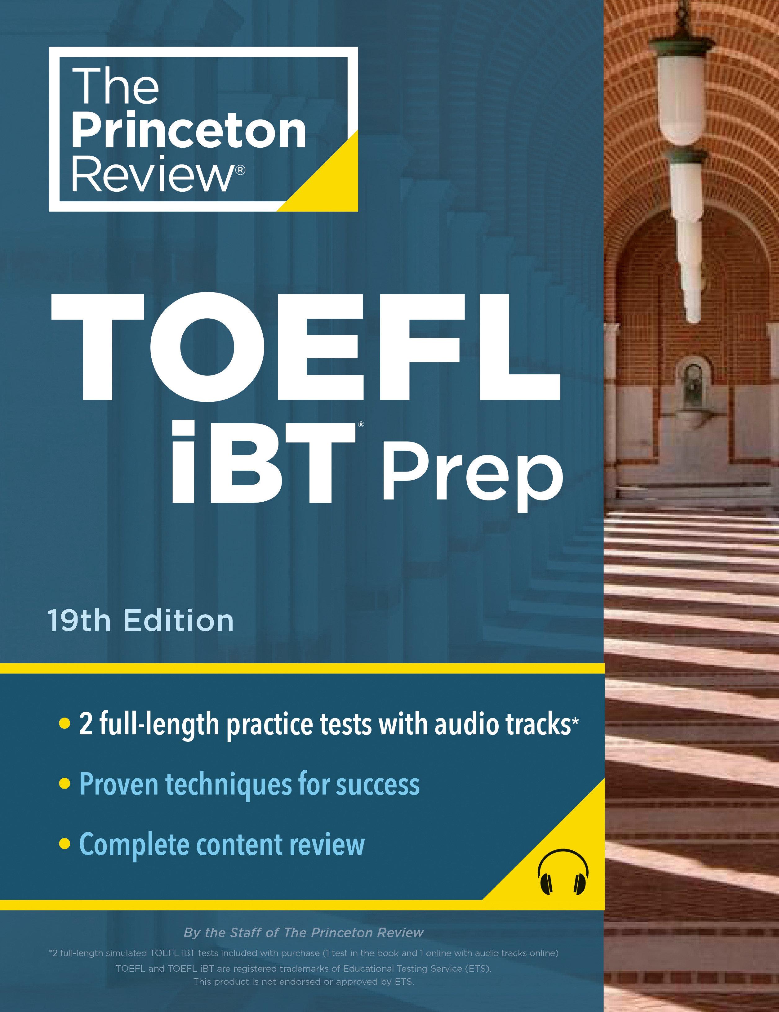 Vorderes Coverbild Princeton Review TOEFL iBT Prep with Audio/Listening Tracks