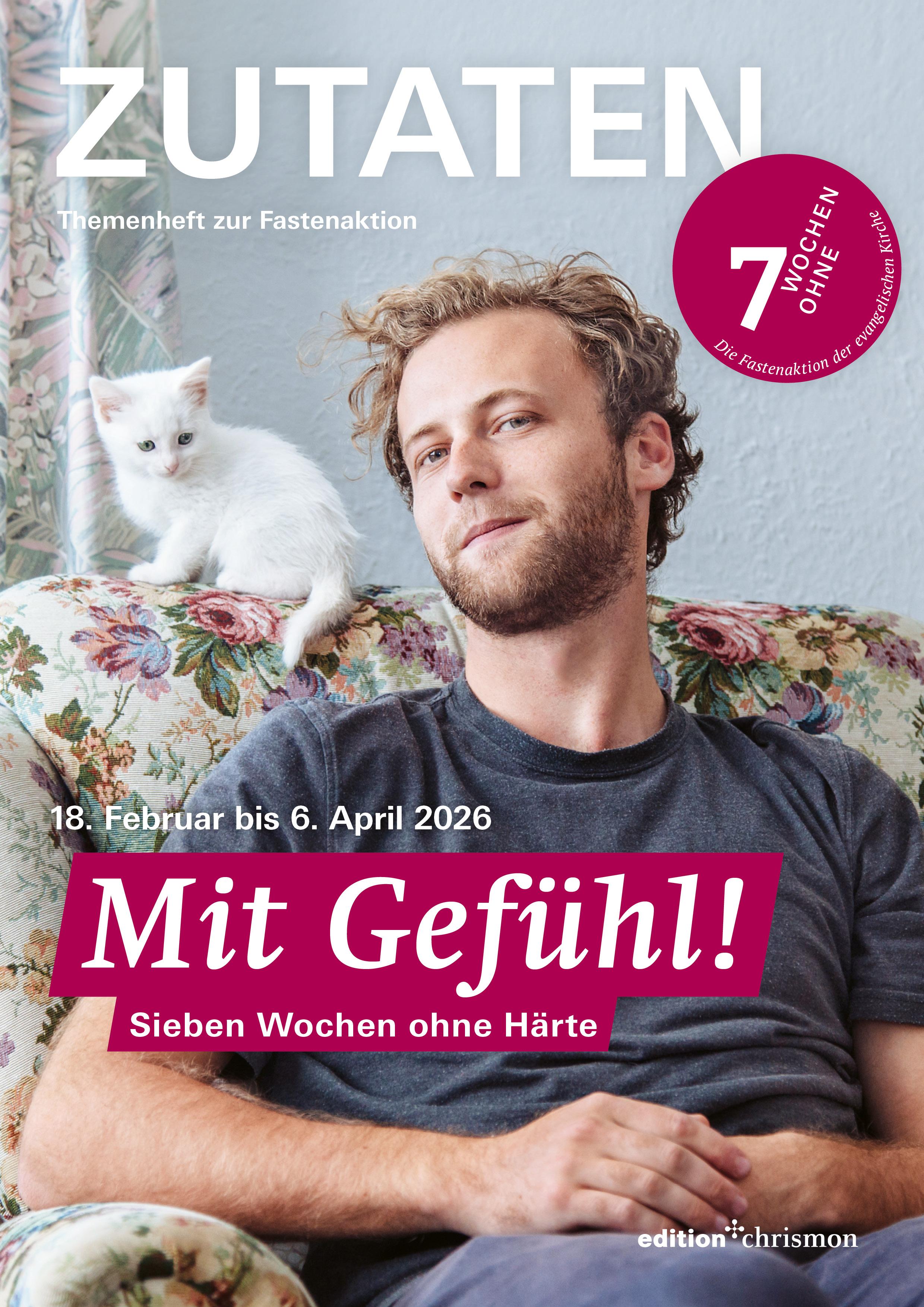 Vorderes Coverbild Fastenaktion 2026: Themenheft zur Fastenaktion