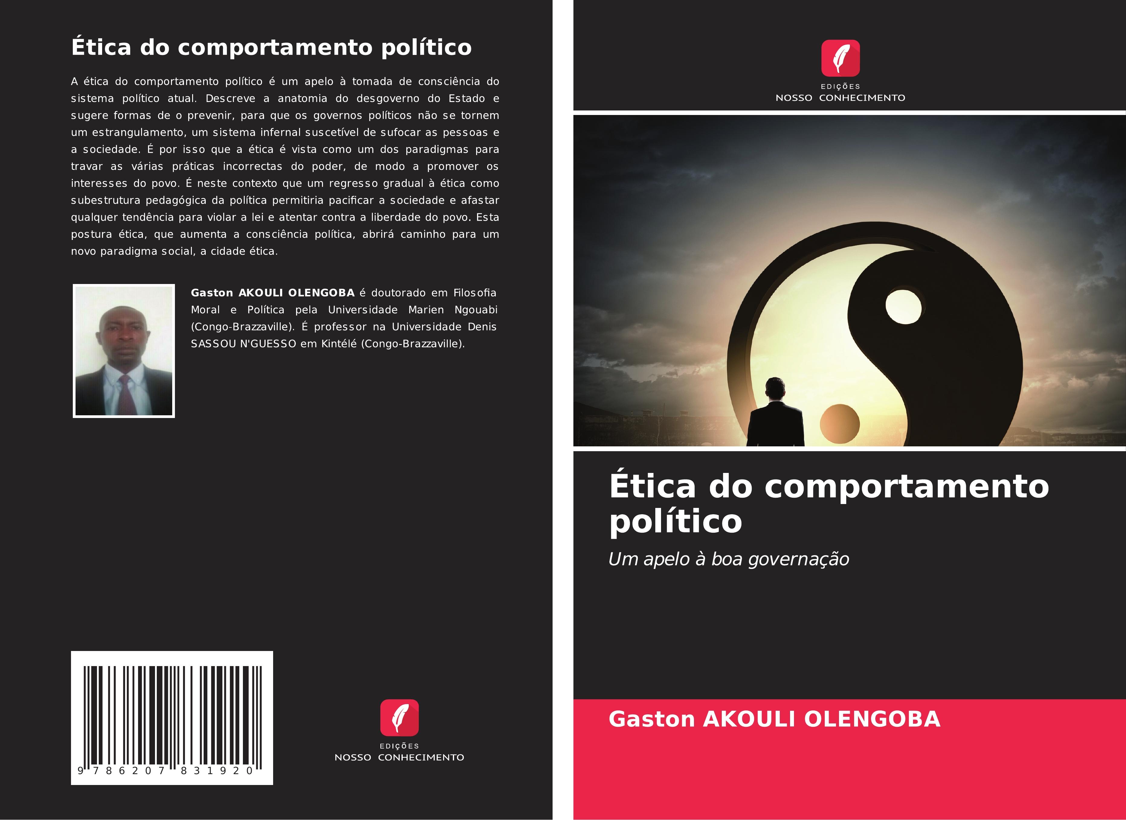 Vorderes Coverbild Ética do comportamento político