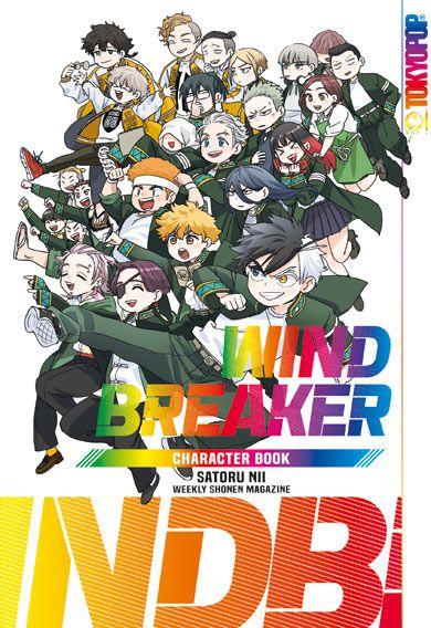Vorderes Coverbild Wind Breaker Character Book