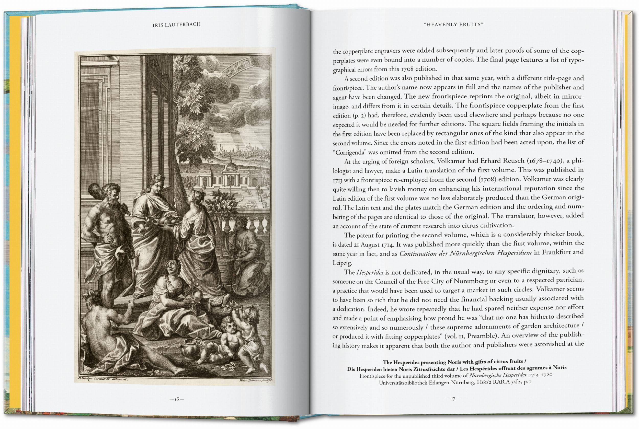 Beispielinhalt (Bild) J. C. Volkamer. The Book of Citrus Fruits. 45th Ed.