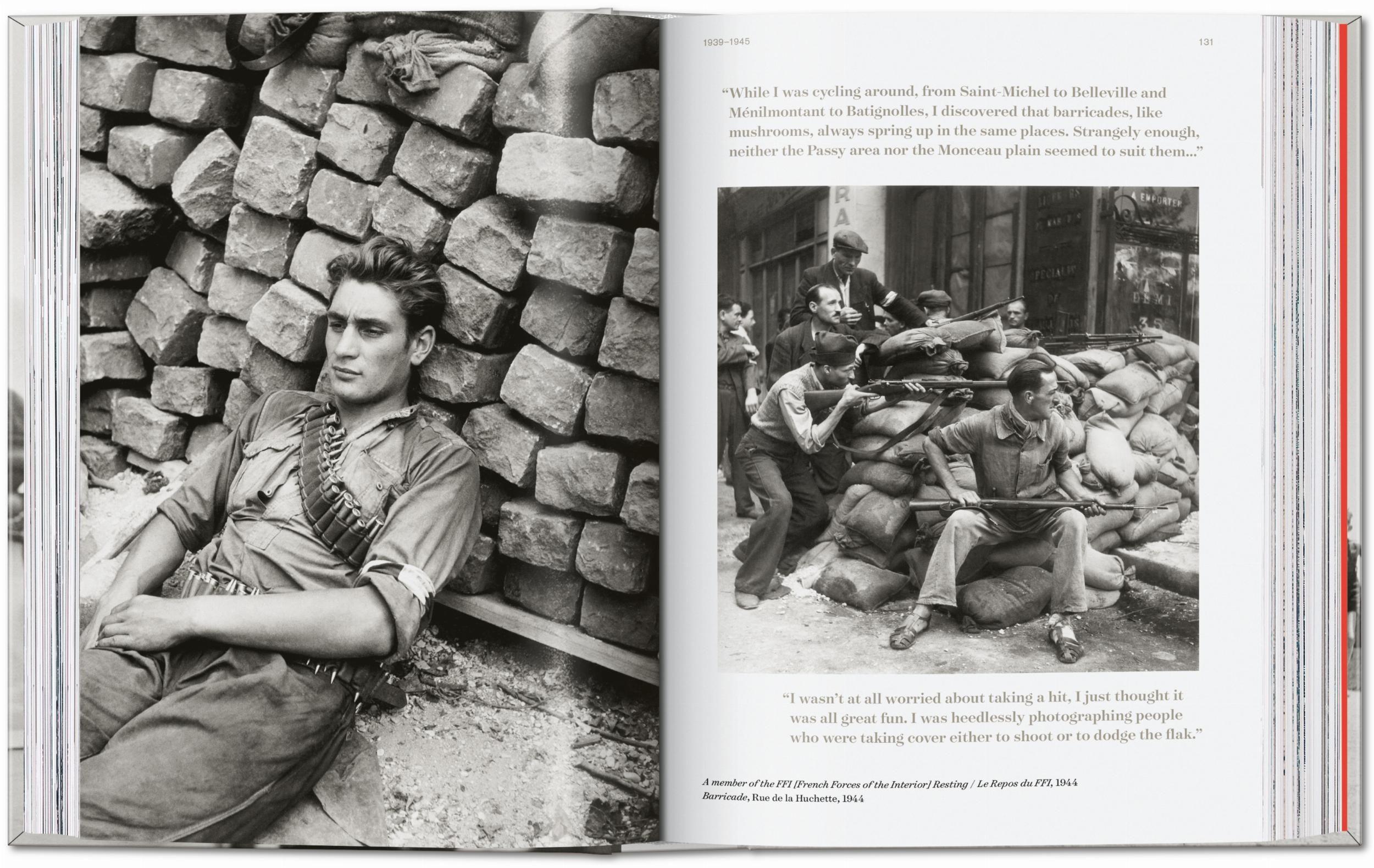 Beispielinhalt (Bild) Robert Doisneau. Paris. 45th Ed.