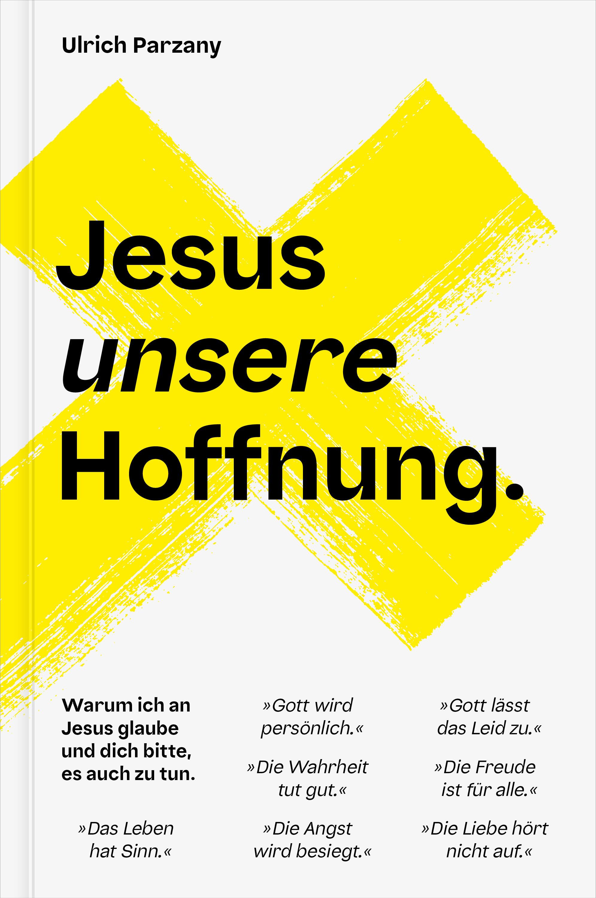 Vorderes Coverbild Jesus unsere Hoffnung