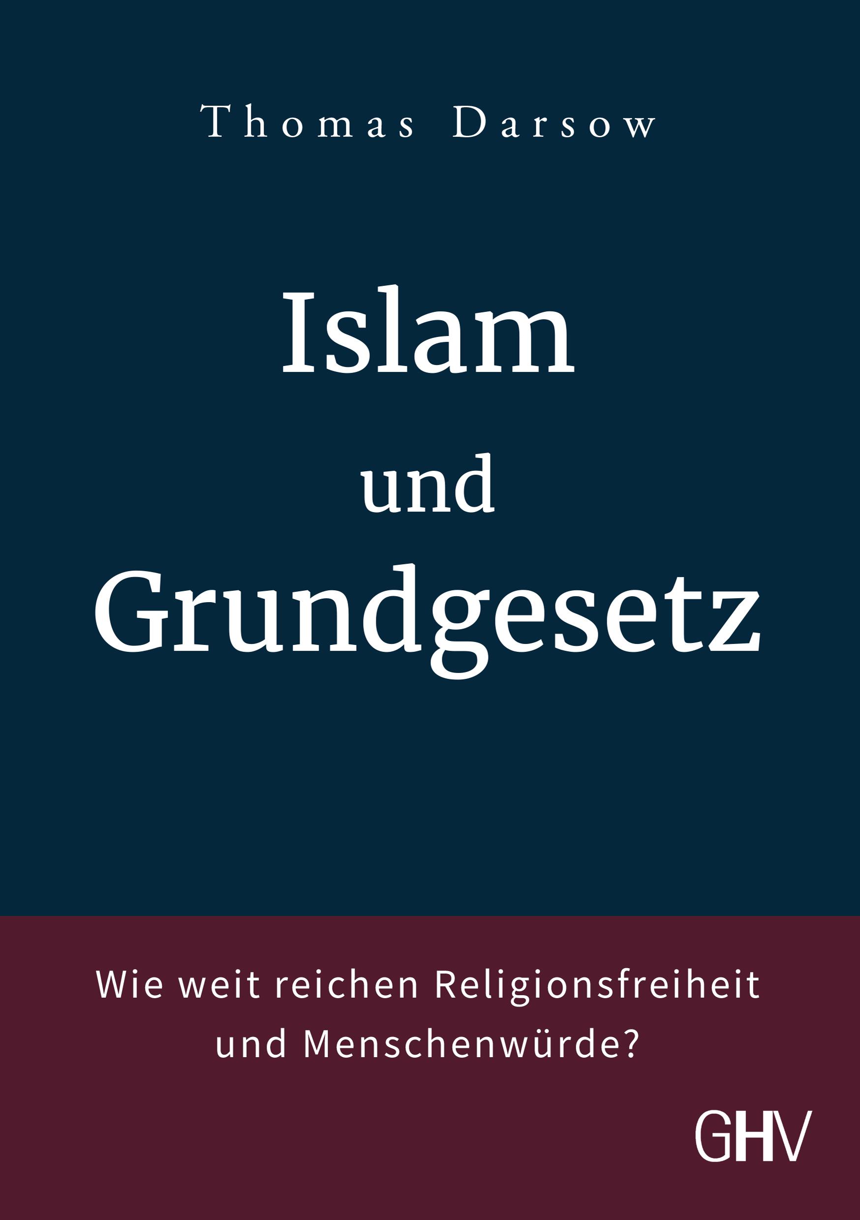 Vorderes Coverbild Islam und Grundgesetz