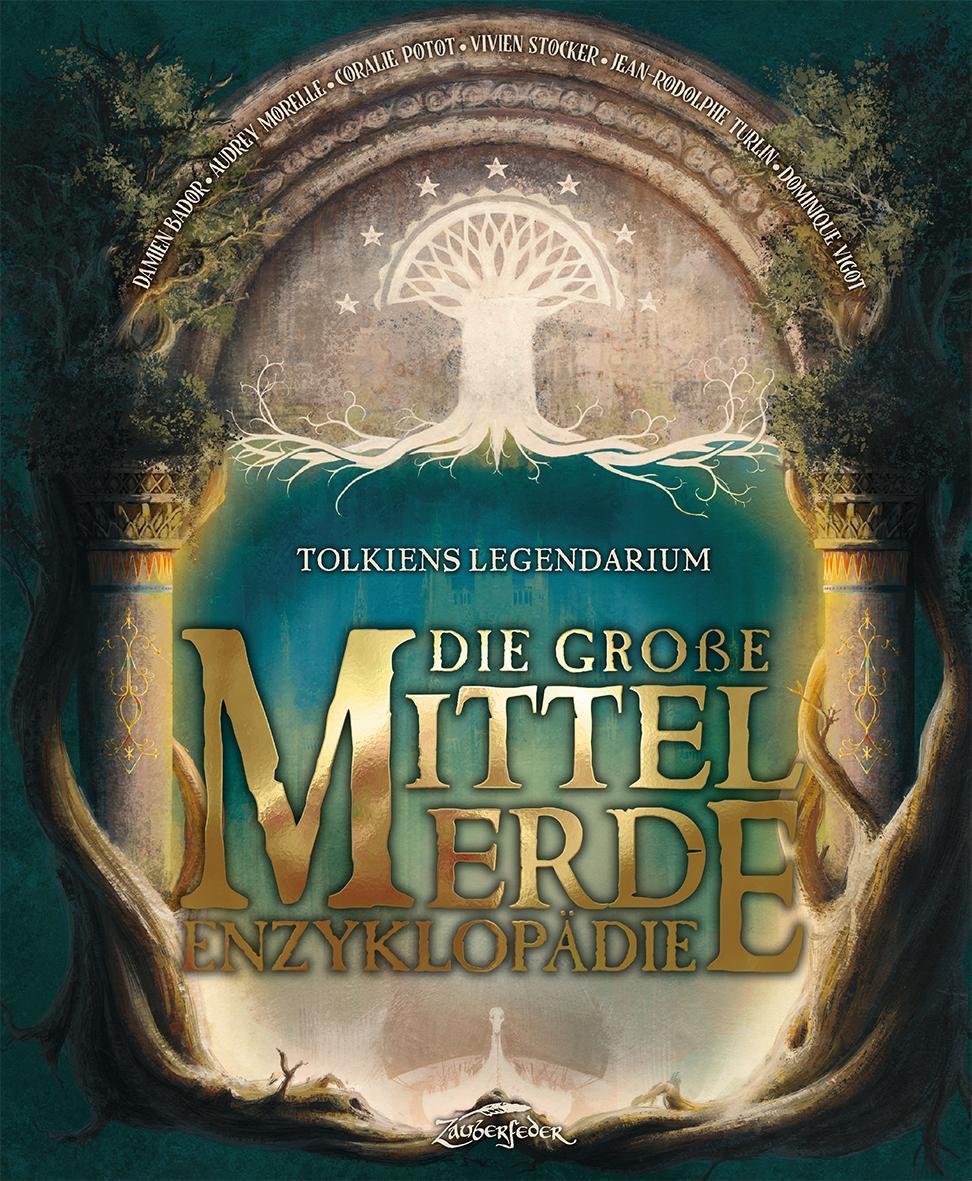 Vorderes Coverbild Die große Mittelerde-Enzyklopädie