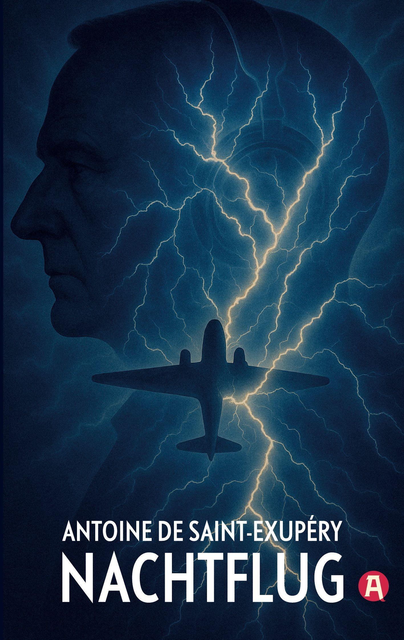 Vorderes Coverbild Nachtflug. Roman. Antoine de Saint-Exupéry