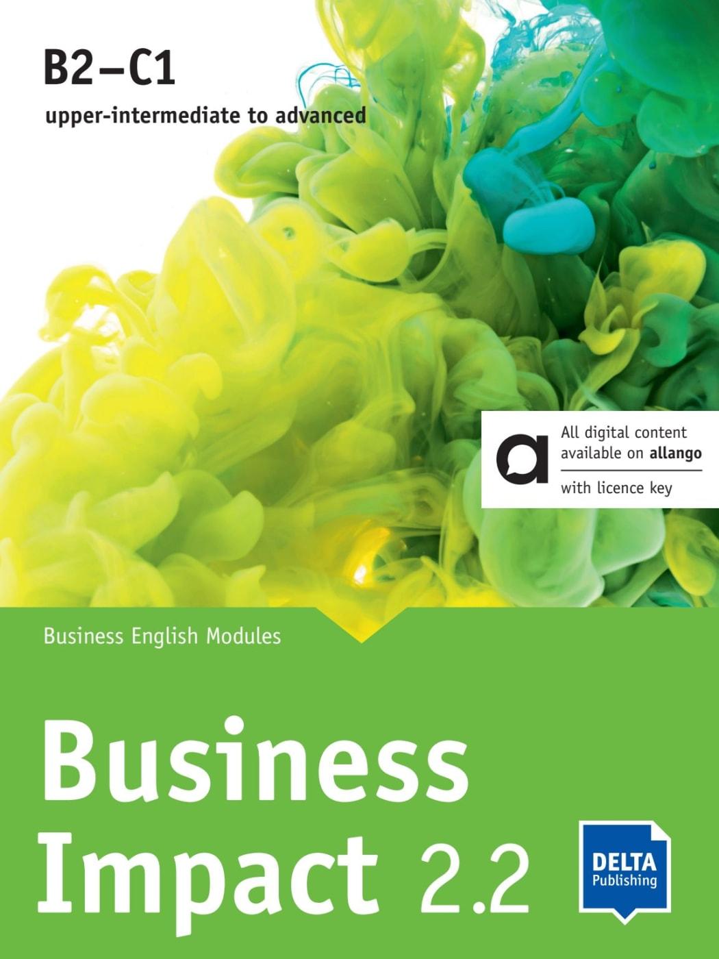 Vorderes Coverbild Business Impact 2.2 B2-C1 - Hybrid Edition allango