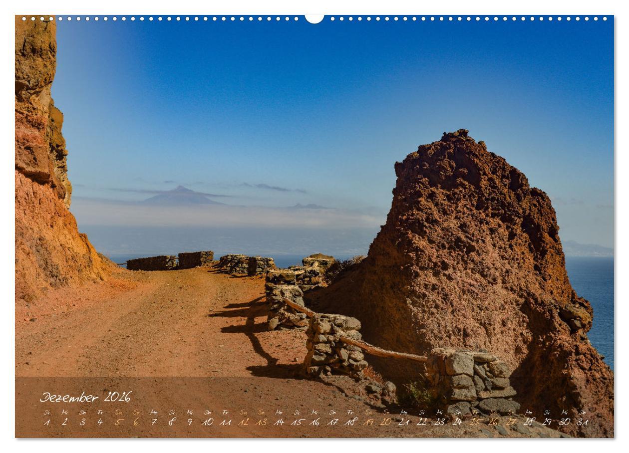 Beispielinhalt (Bild) Magisches La Gomera (hochwertiger Premium Wandkalender 2026 DIN A2 quer), Kunstdruck in Hochglanz