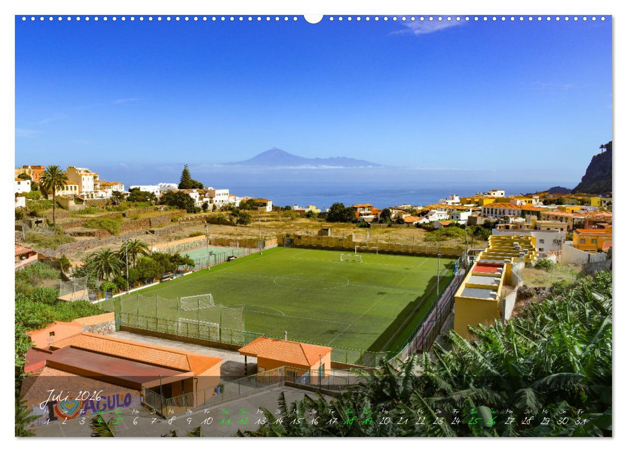 Beispielinhalt (Bild) Magisches La Gomera (hochwertiger Premium Wandkalender 2026 DIN A2 quer), Kunstdruck in Hochglanz