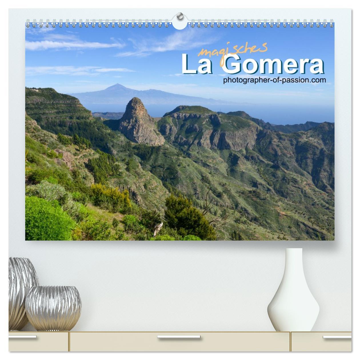 Vorderes Coverbild Magisches La Gomera (hochwertiger Premium Wandkalender 2026 DIN A2 quer), Kunstdruck in Hochglanz