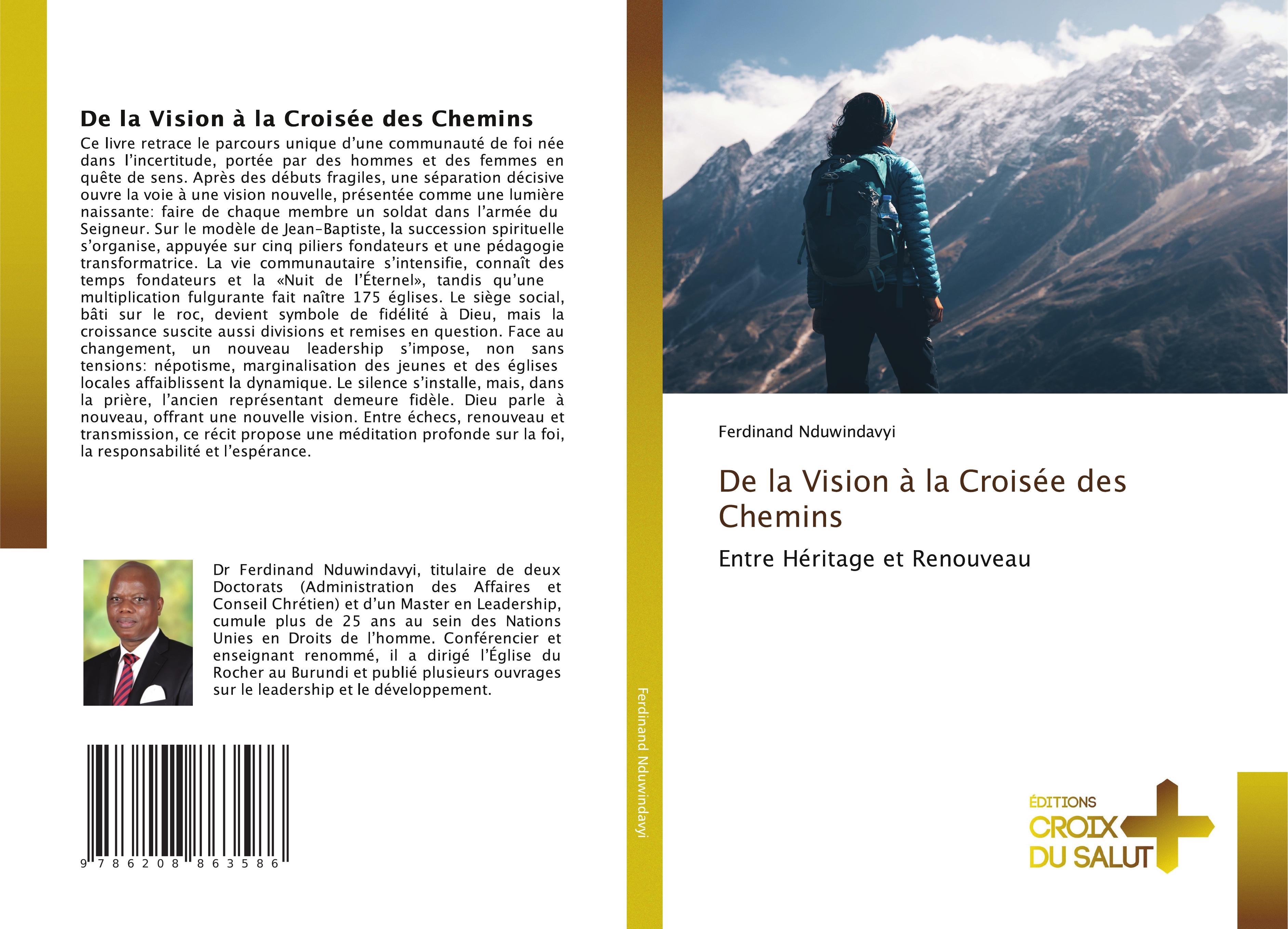 Vorderes Coverbild De la Vision à la Croisée des Chemins