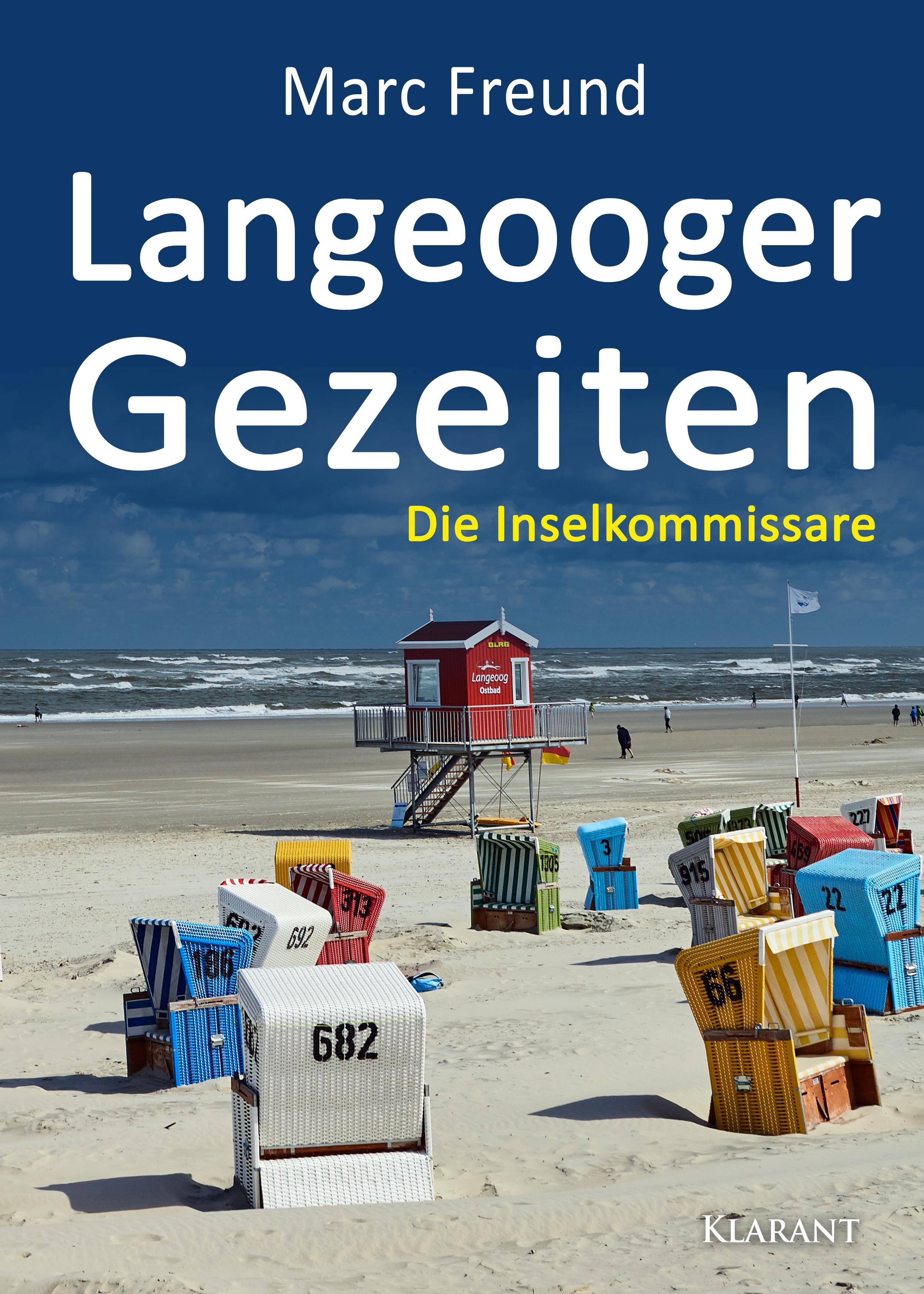 Vorderes Coverbild Langeooger Gezeiten. Ostfrieslandkrimi