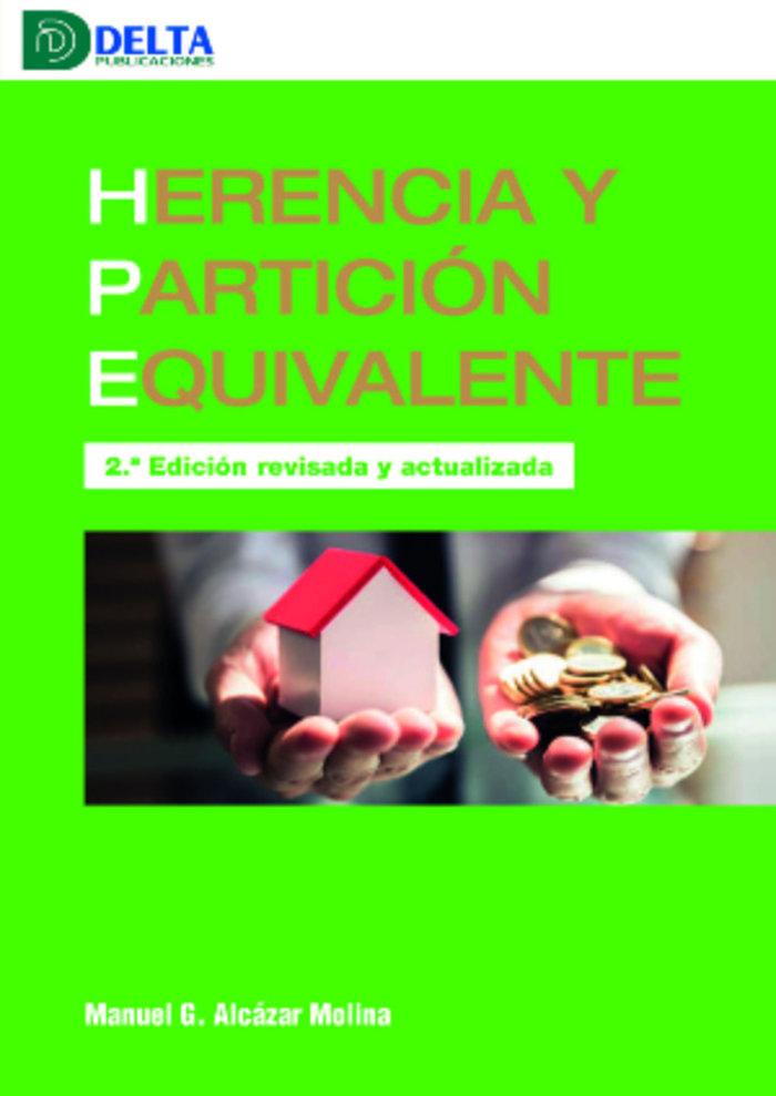 Vorderes Coverbild HERENCIA Y PARTICION EQUIVALENTE