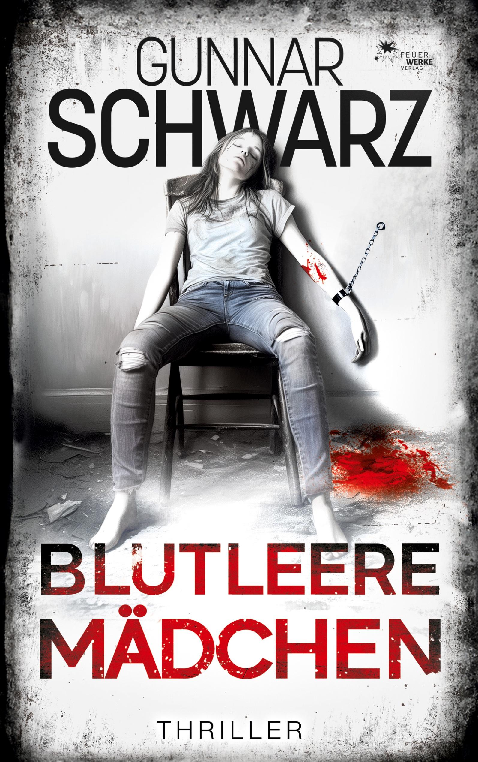 Vorderes Coverbild Blutleere Mädchen (Thriller)