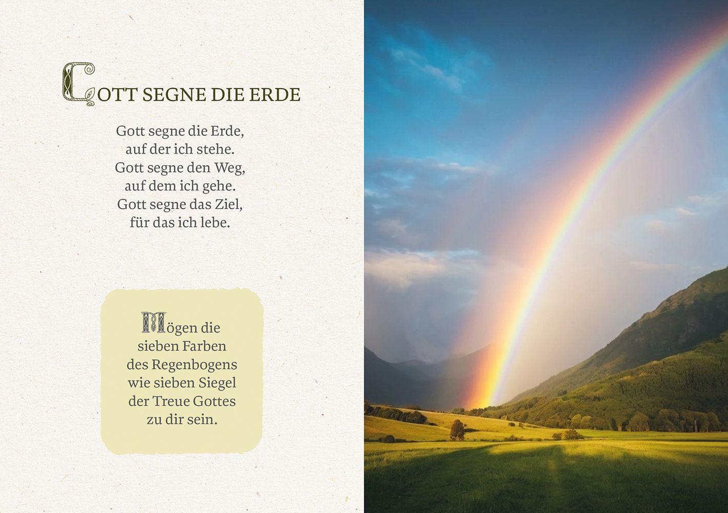 Beispielinhalt (Bild) Gott segne den Weg, auf dem du gehst